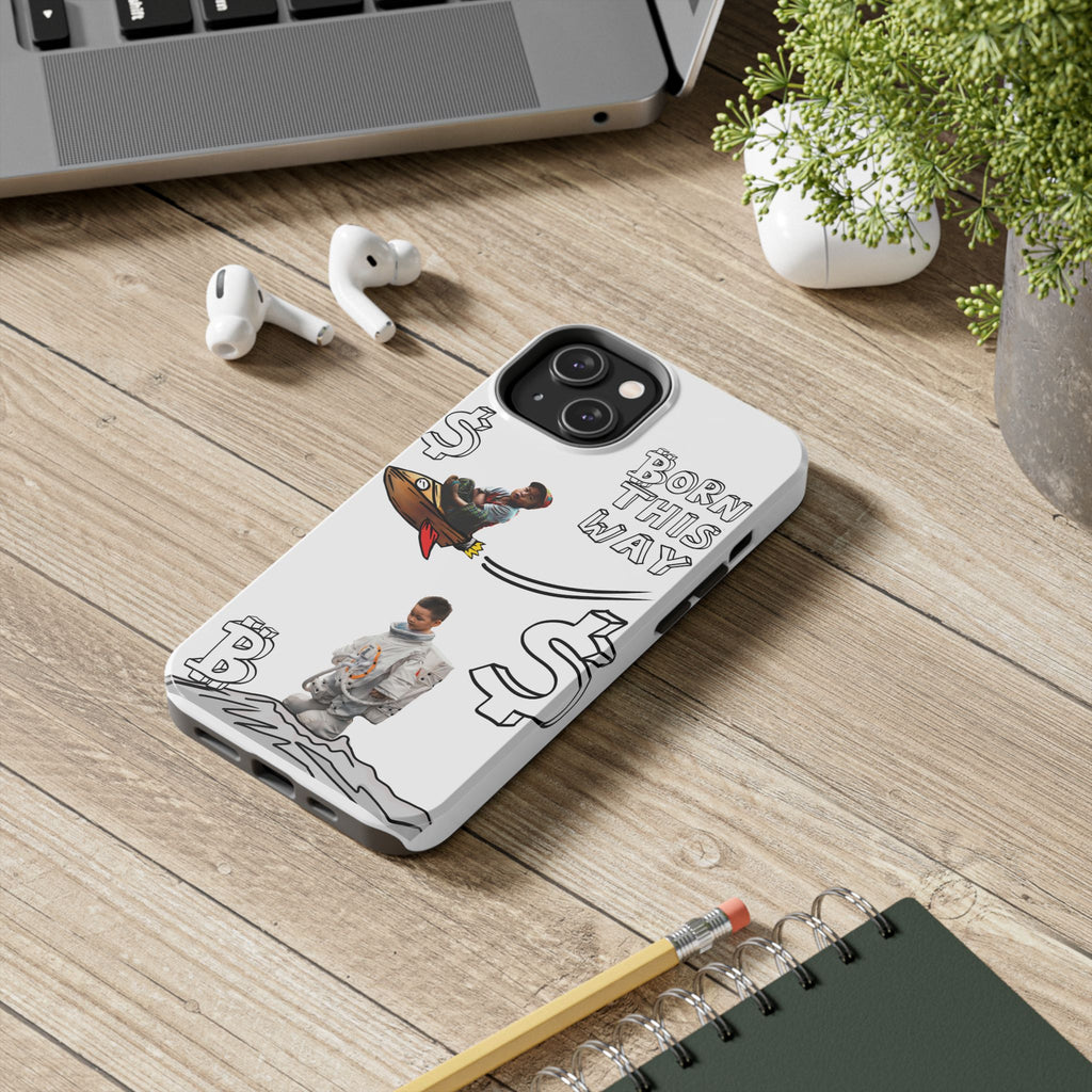 Born This Way Phone Case — "Crypt Apparel" Crypto Protective Case
