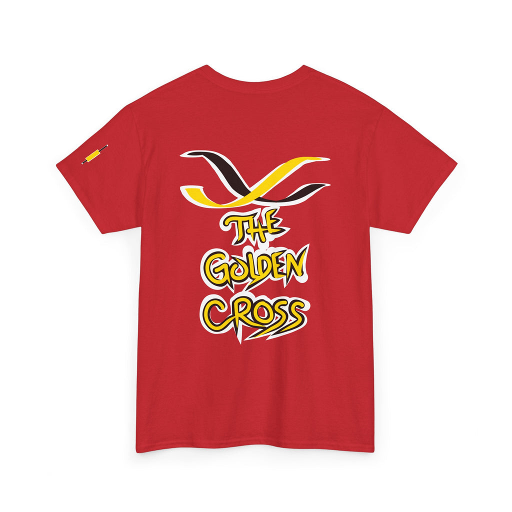 Golden Cross Bull Market Tee — "Crypt Apparel" Crypto Trading Stock Trading T-Shirt