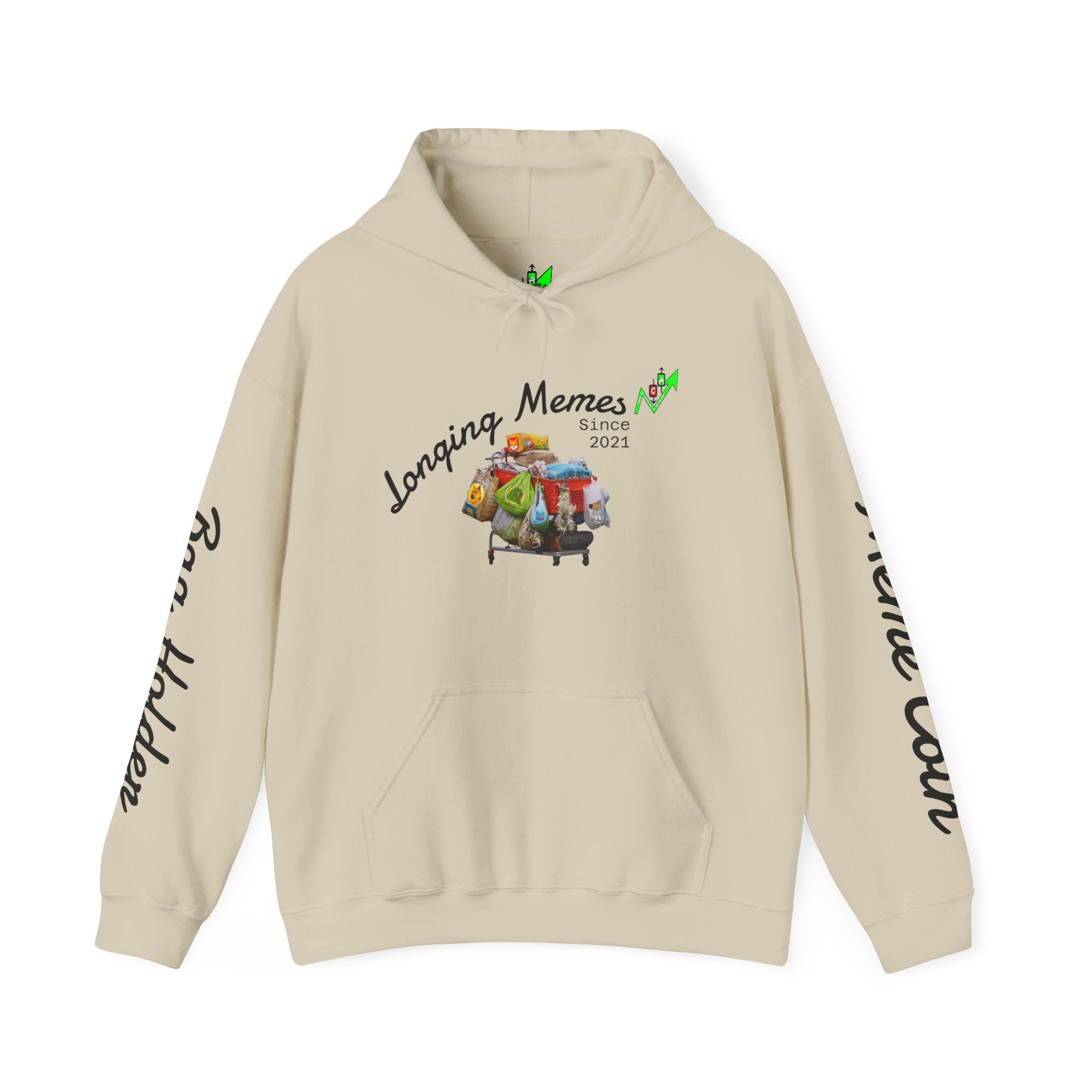 Bag Holders Meme Coin Crypto Hoodie — 'Crypt Apparel' Meme Coin Art