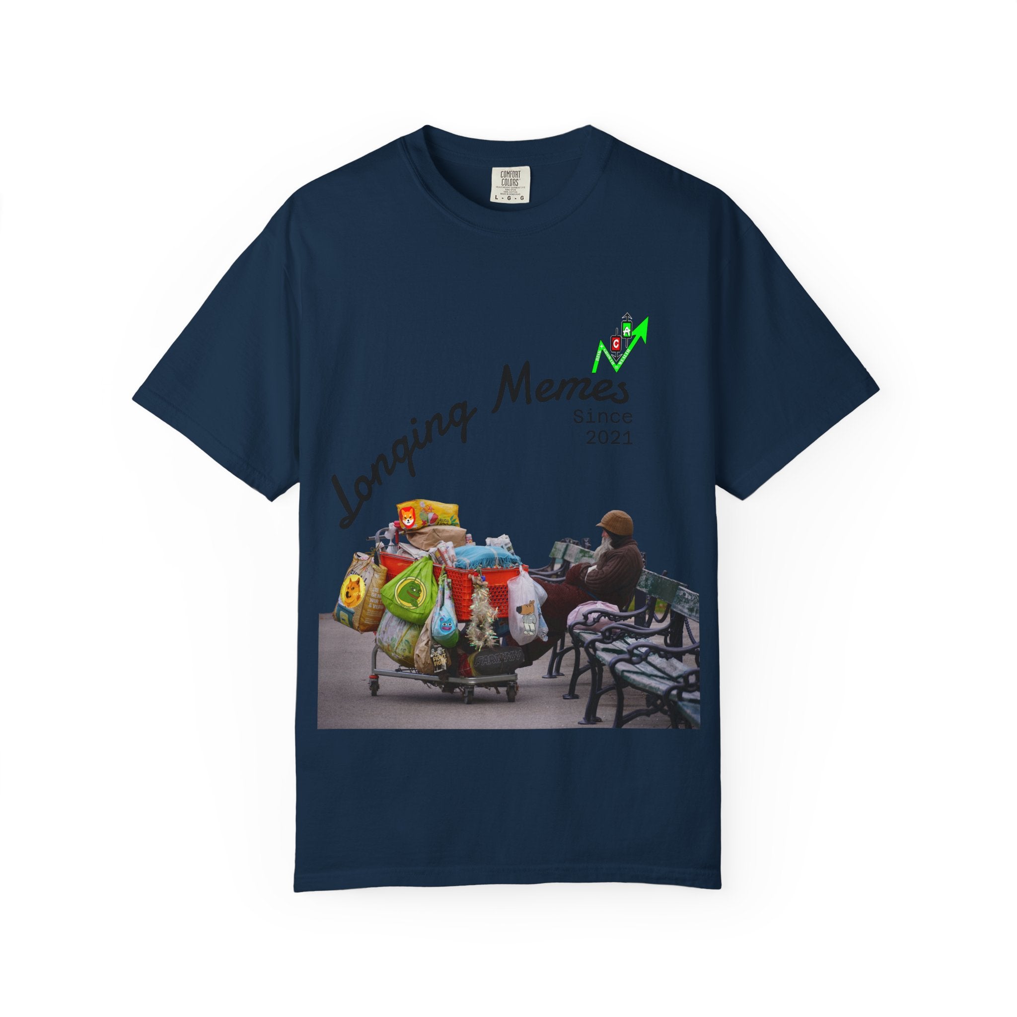 Bag Holders Crypto T-Shirt — 'Crypt Apparel' Graphic Tee