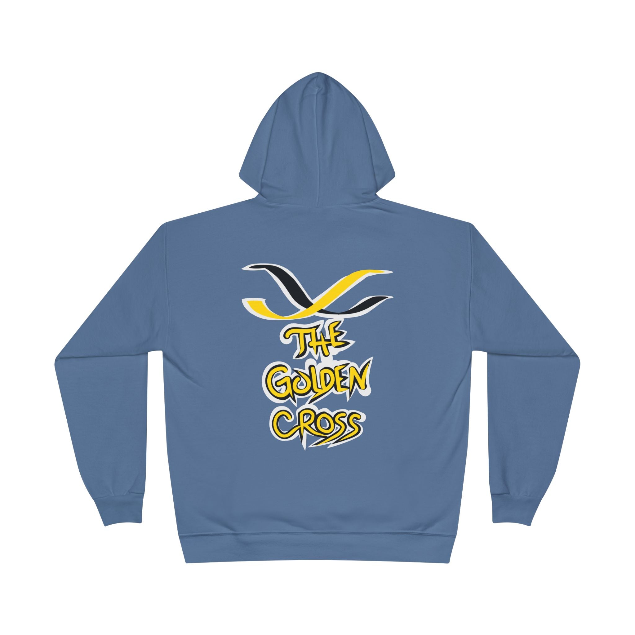 Golden Cross Bull Market Hoodie — 'Crypt Apparel' Crypto Trading Graphic Pullover