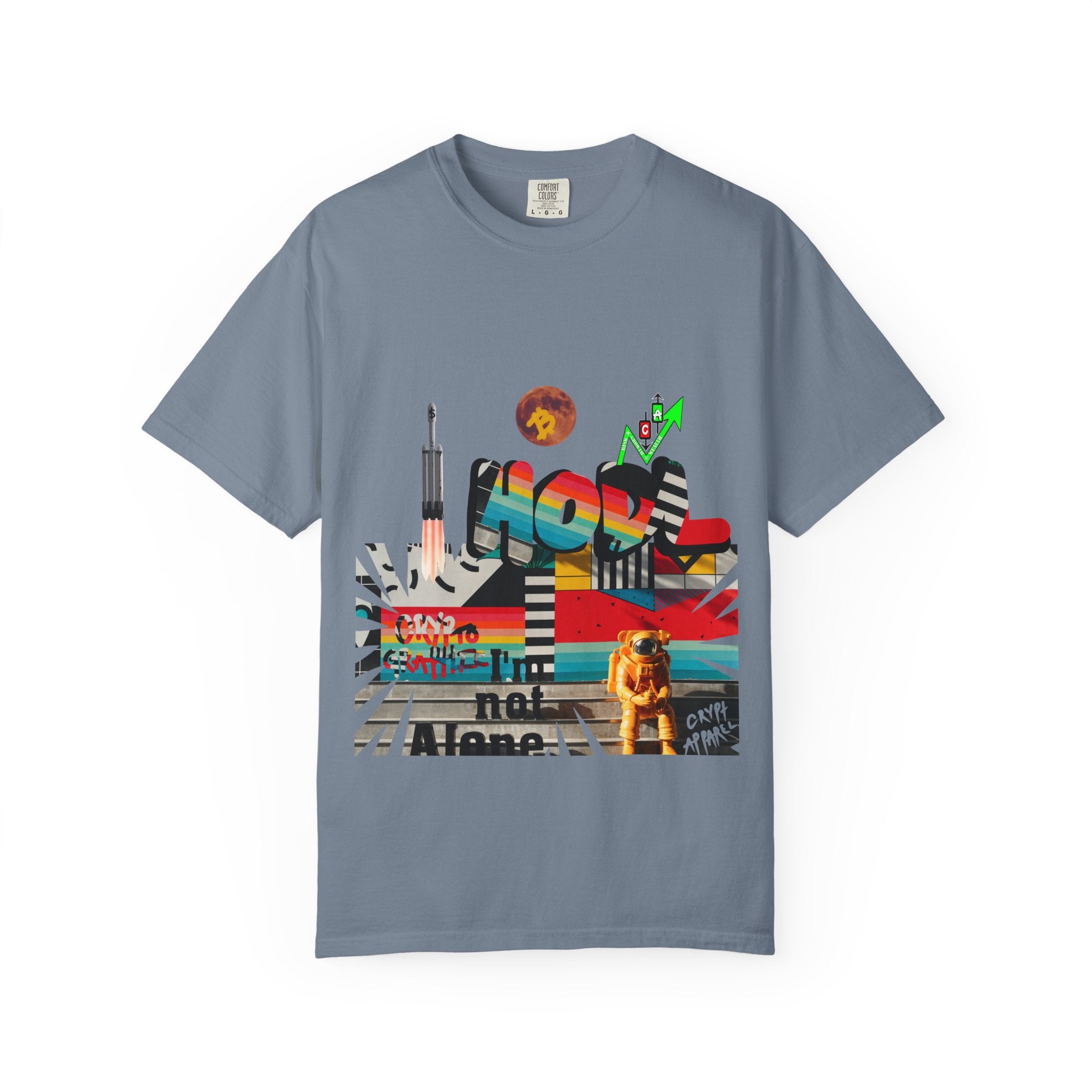 Urban Jungle Crypto Collage T-Shirt | Crypt Apparel Graphic Streetwear