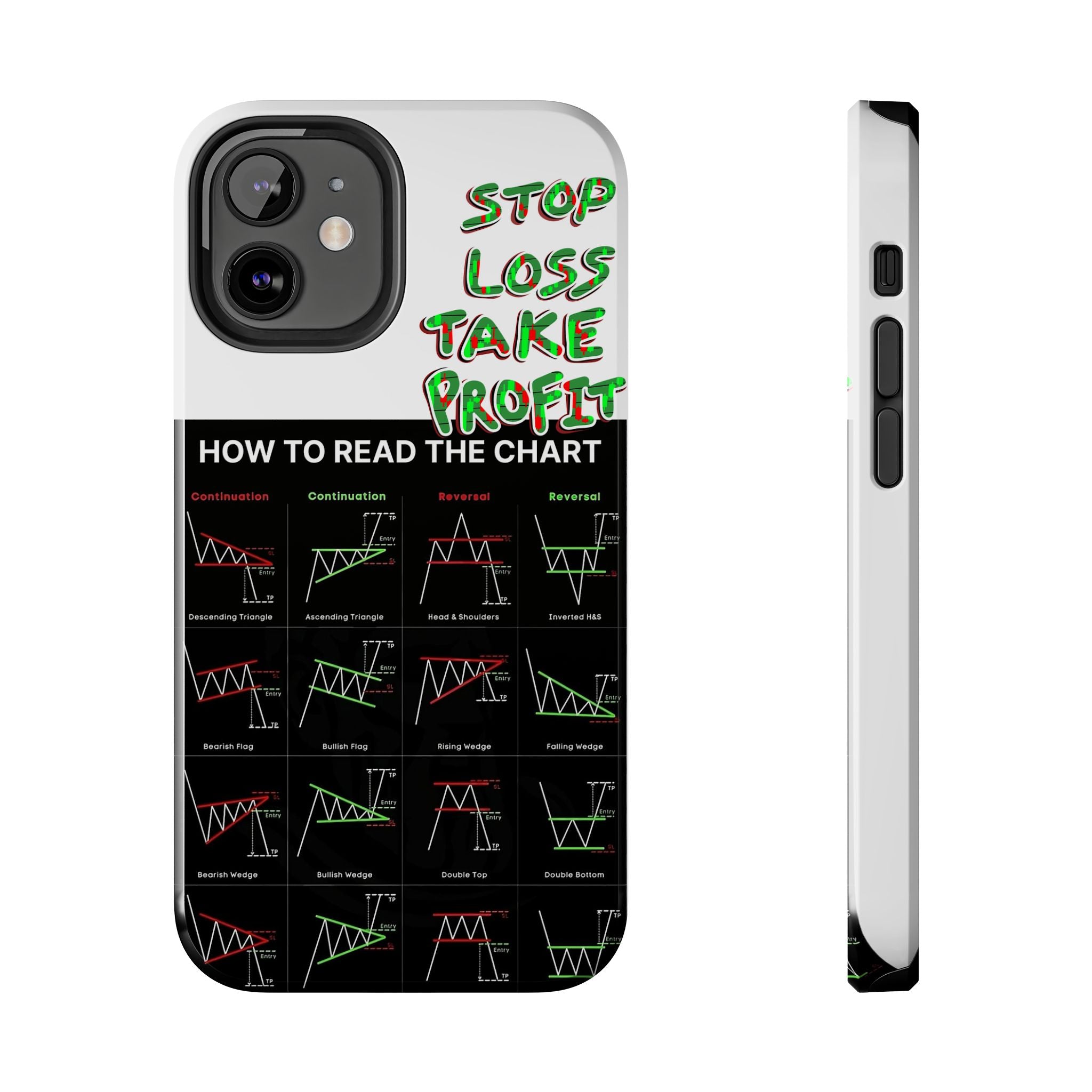 Charted Tough Phone Case — “Crypt Apparel” Trading Chart Guide