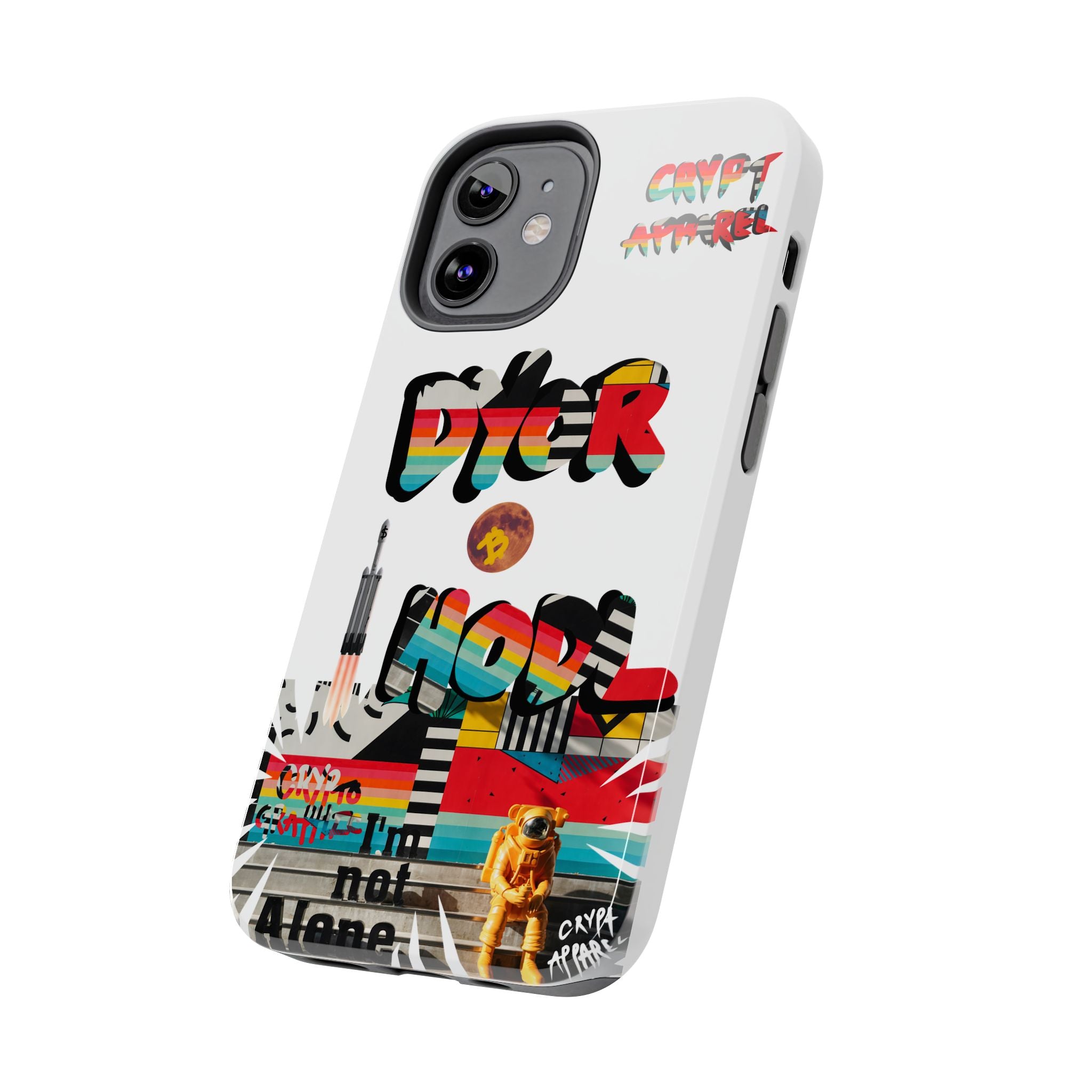Urban Jungle Tough Phone Case — Crypt Apparel Collage Protective Cover