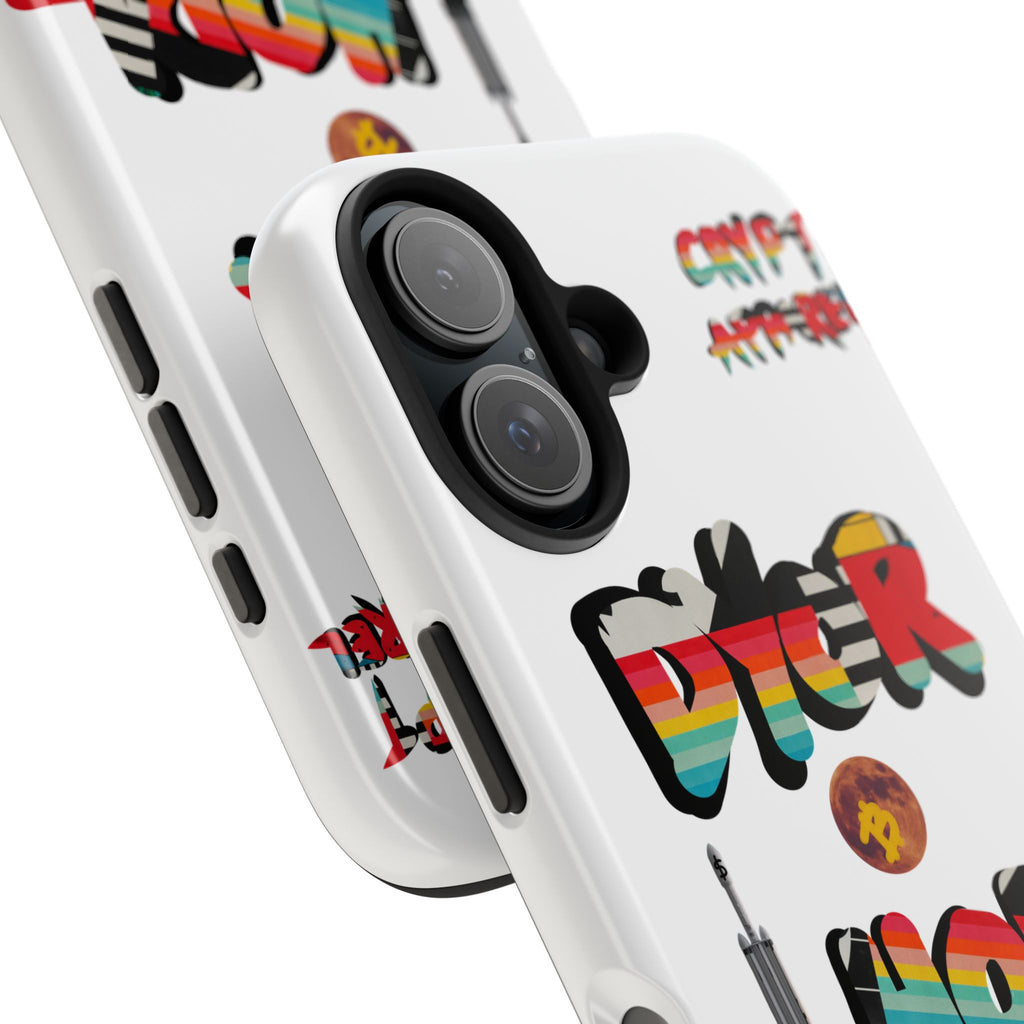 Urban Jungle Tough Phone Case — Crypt Apparel Collage Protective Cover