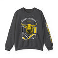 Golden Cross Bull Market Crewneck Sweatshirt – Crypt Apparel Graphic Pullover
