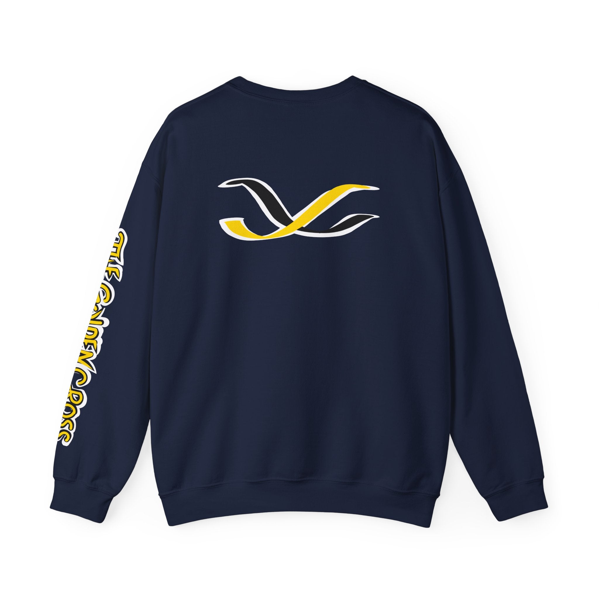 Golden Cross Bull Market Crewneck Sweatshirt – Crypt Apparel Graphic Pullover
