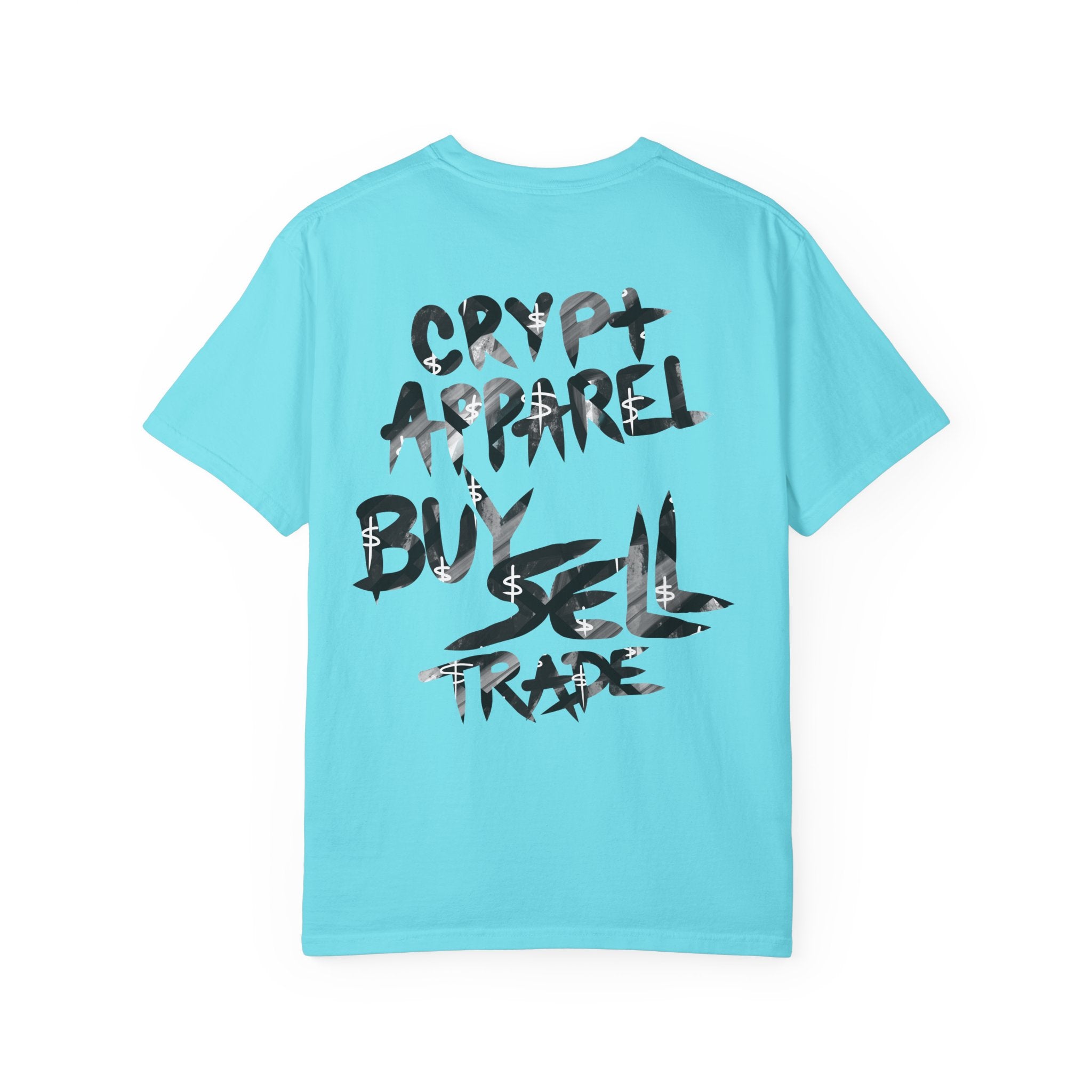 Crypt Apparel Black & White collage T-shirt | Crypto graphic tee