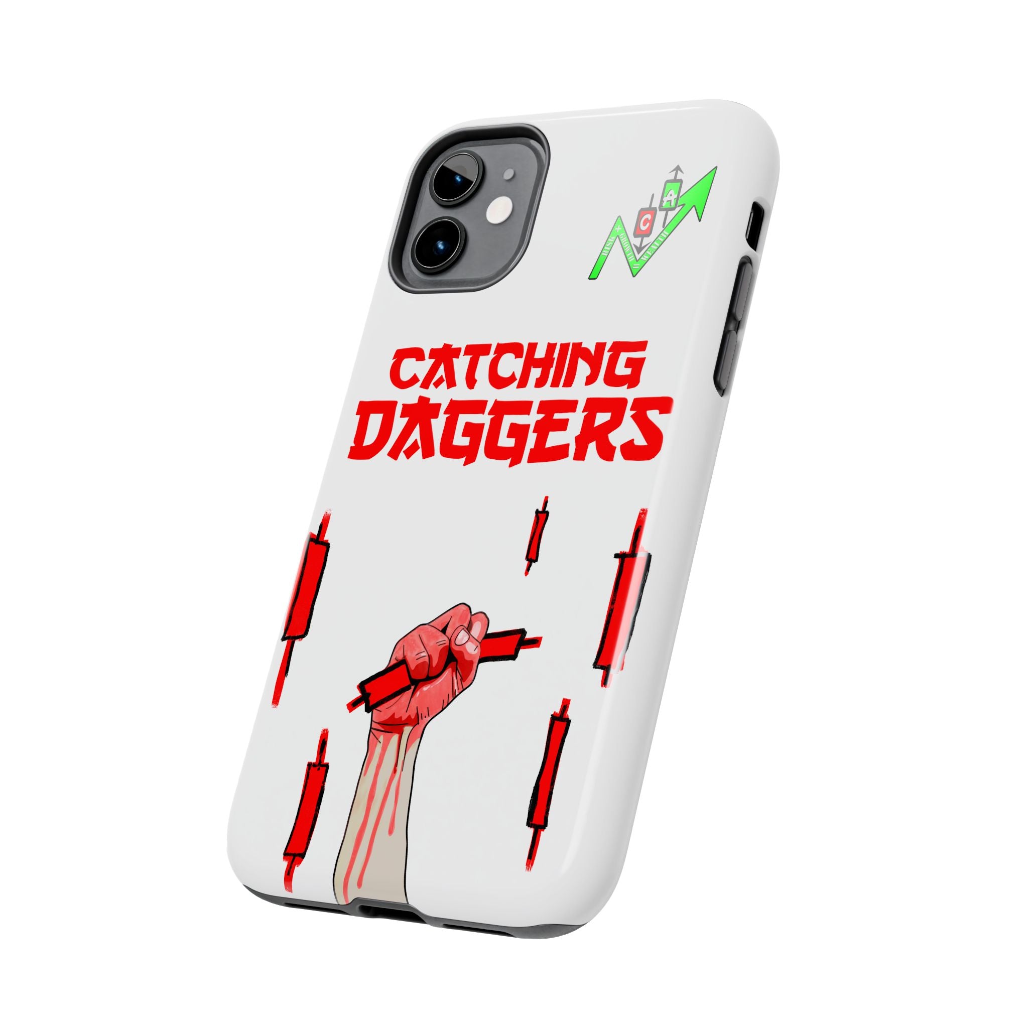 Catching Daggers Tough Phone Case — Crypt Apparel Graphic Protective Cover