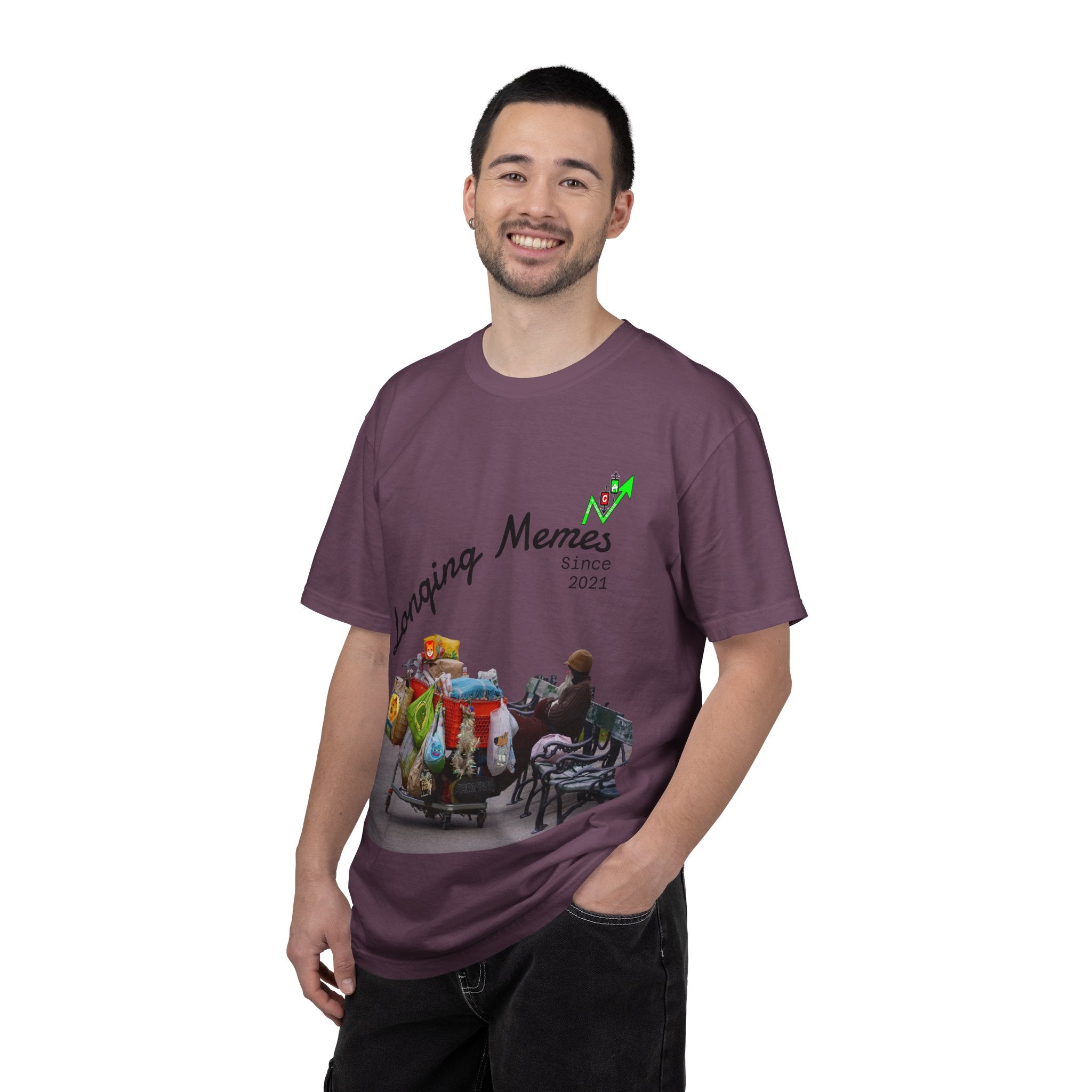 Bag Holders Crypto T-Shirt — 'Crypt Apparel' Graphic Tee