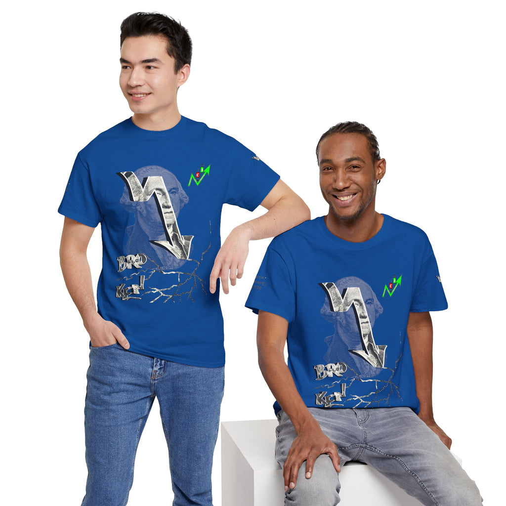 Brokenomics Crypto Graphic Tee — Straight to Zero trading tee "Crypt Apparel"
