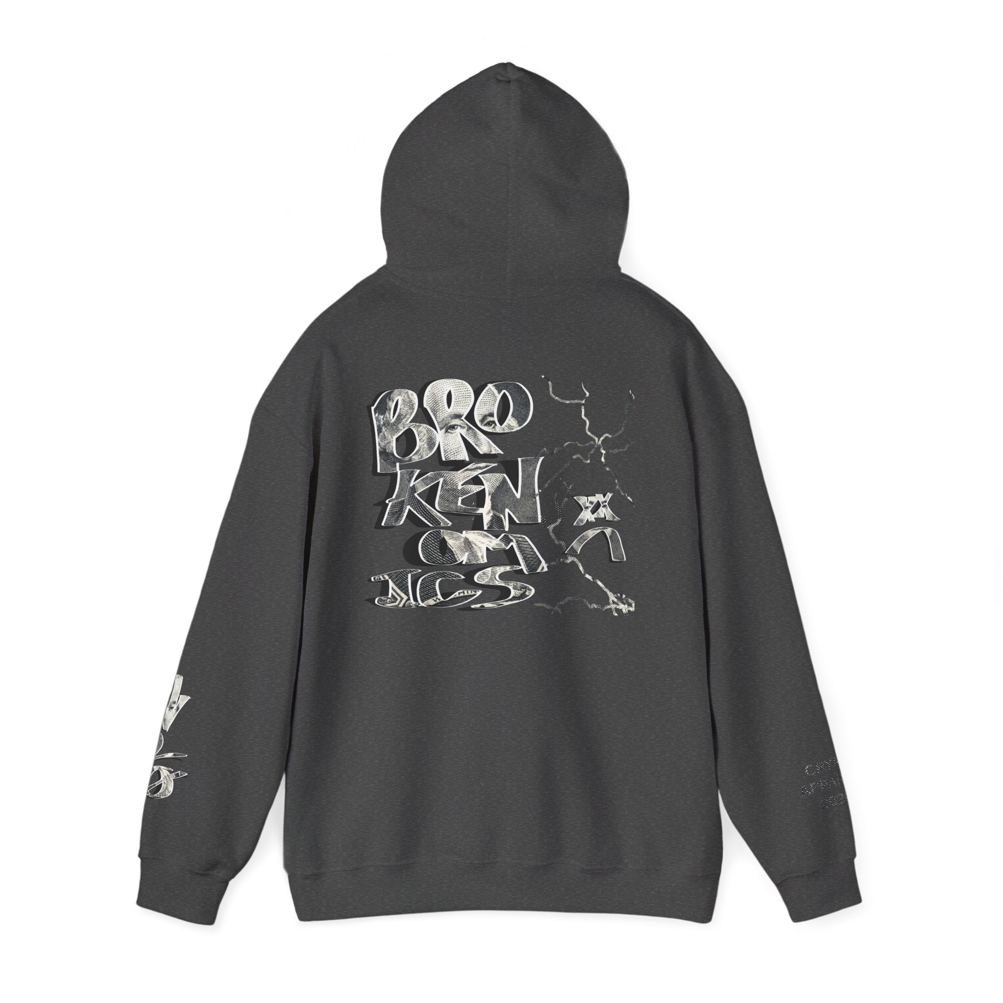 Brokenomics Crypto Hoodie — Straight to Zero trading sweatshirt "Crypt Apparel"