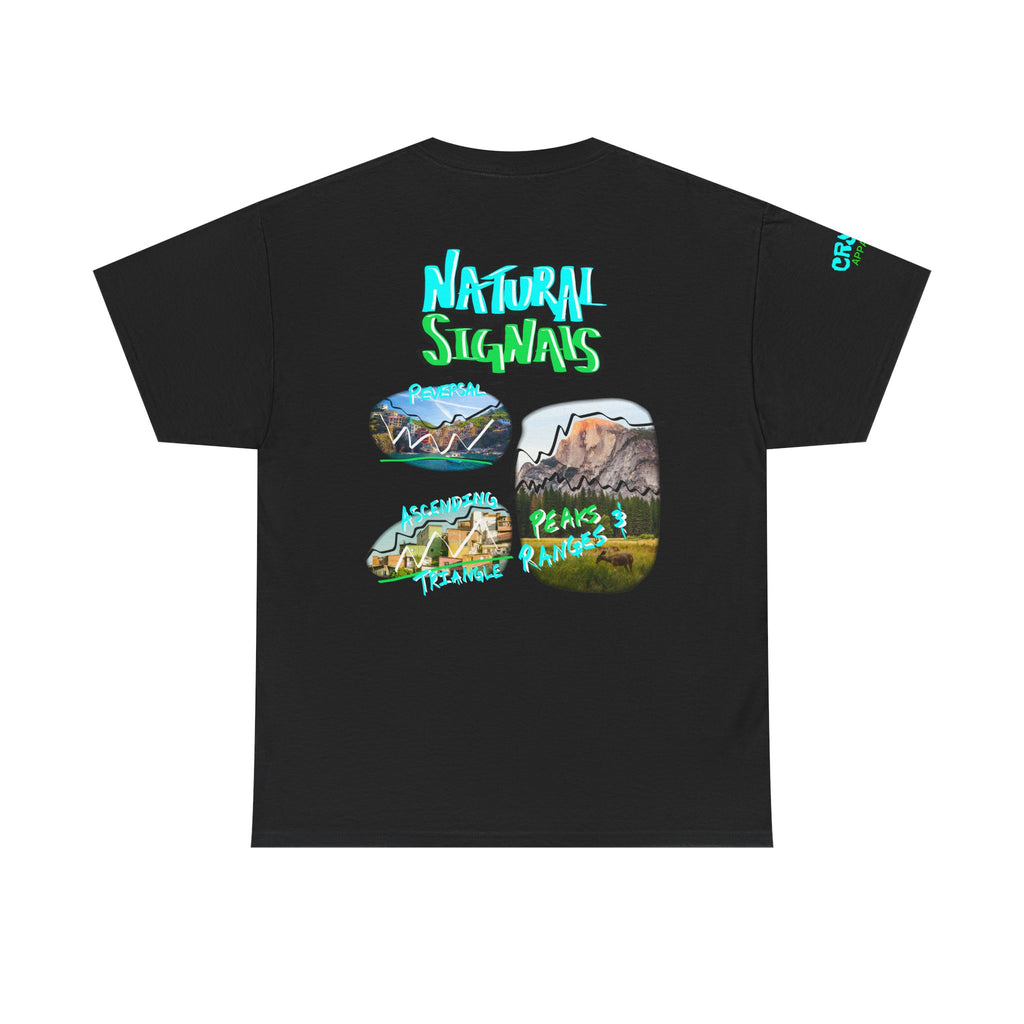 Natural Signals Graphic Tee — "Crypt Apparel" & "Nature Signals" Streetwear T‑Shirt