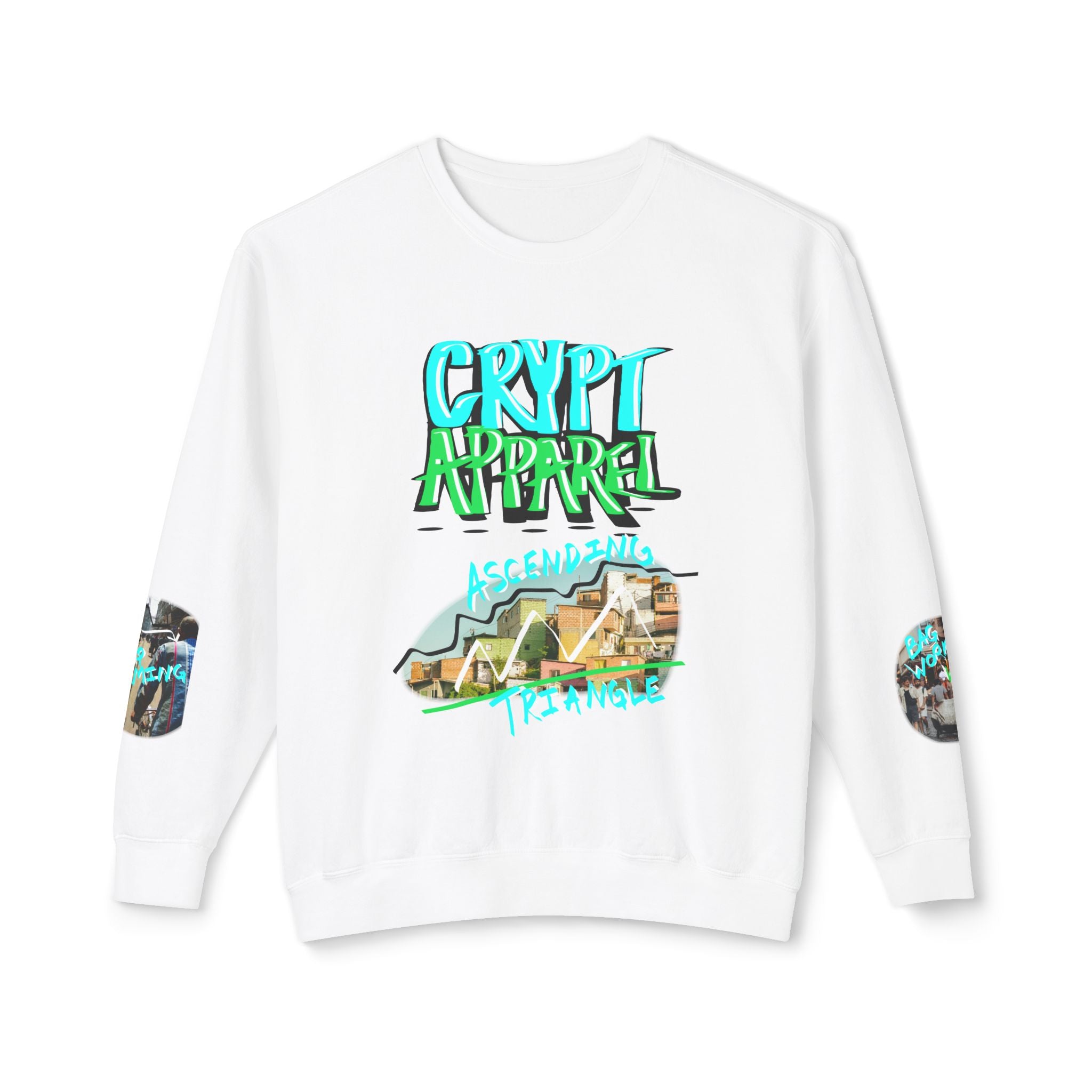 Natural Signals Crewneck Sweatshirt — Crypt Apparel Graphic Crewneck