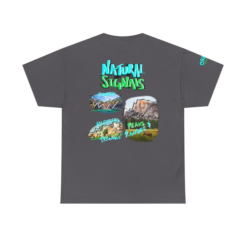 Natural Signals Graphic Tee — "Crypt Apparel" & "Nature Signals" Streetwear T‑Shirt
