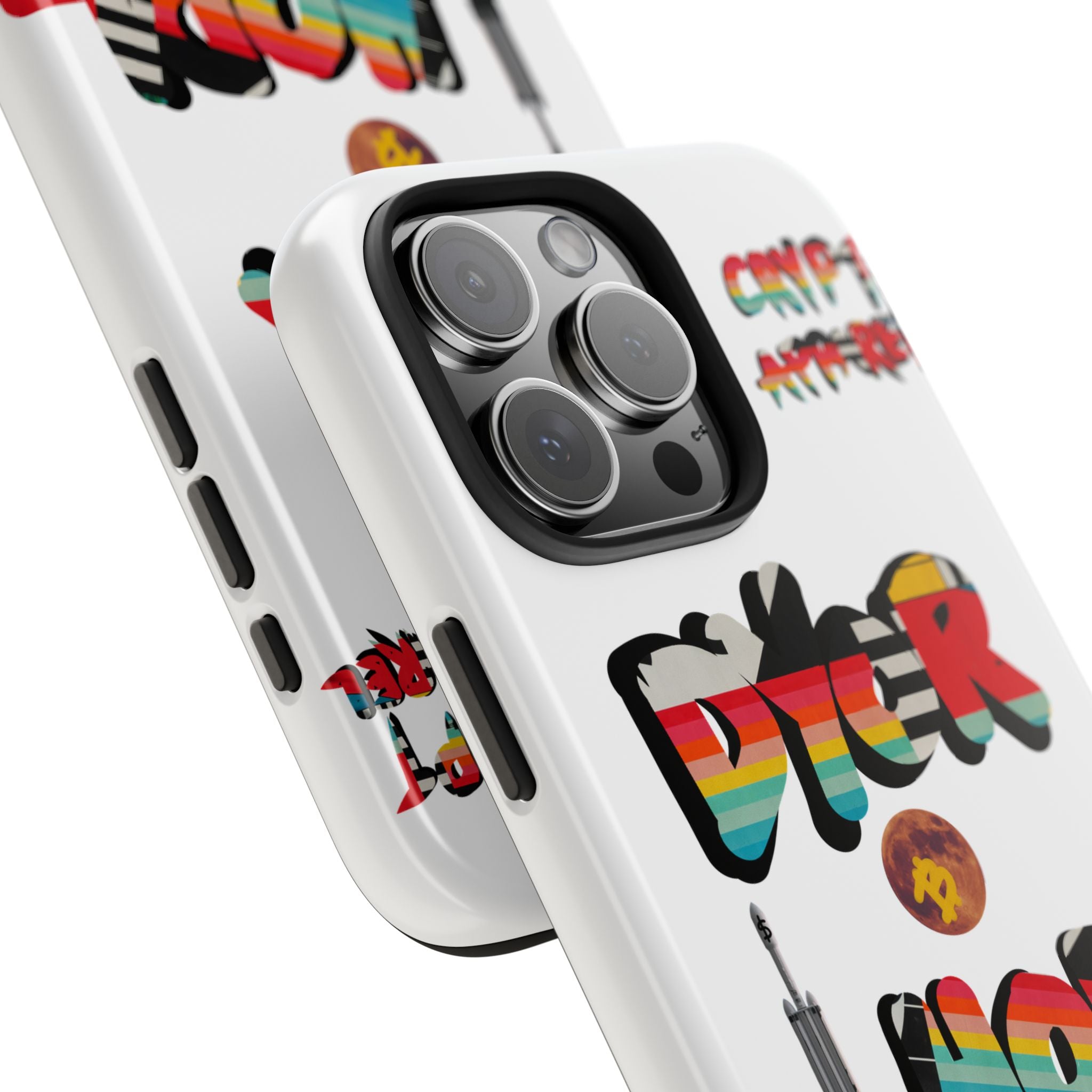Urban Jungle Tough Phone Case — Crypt Apparel Collage Protective Cover