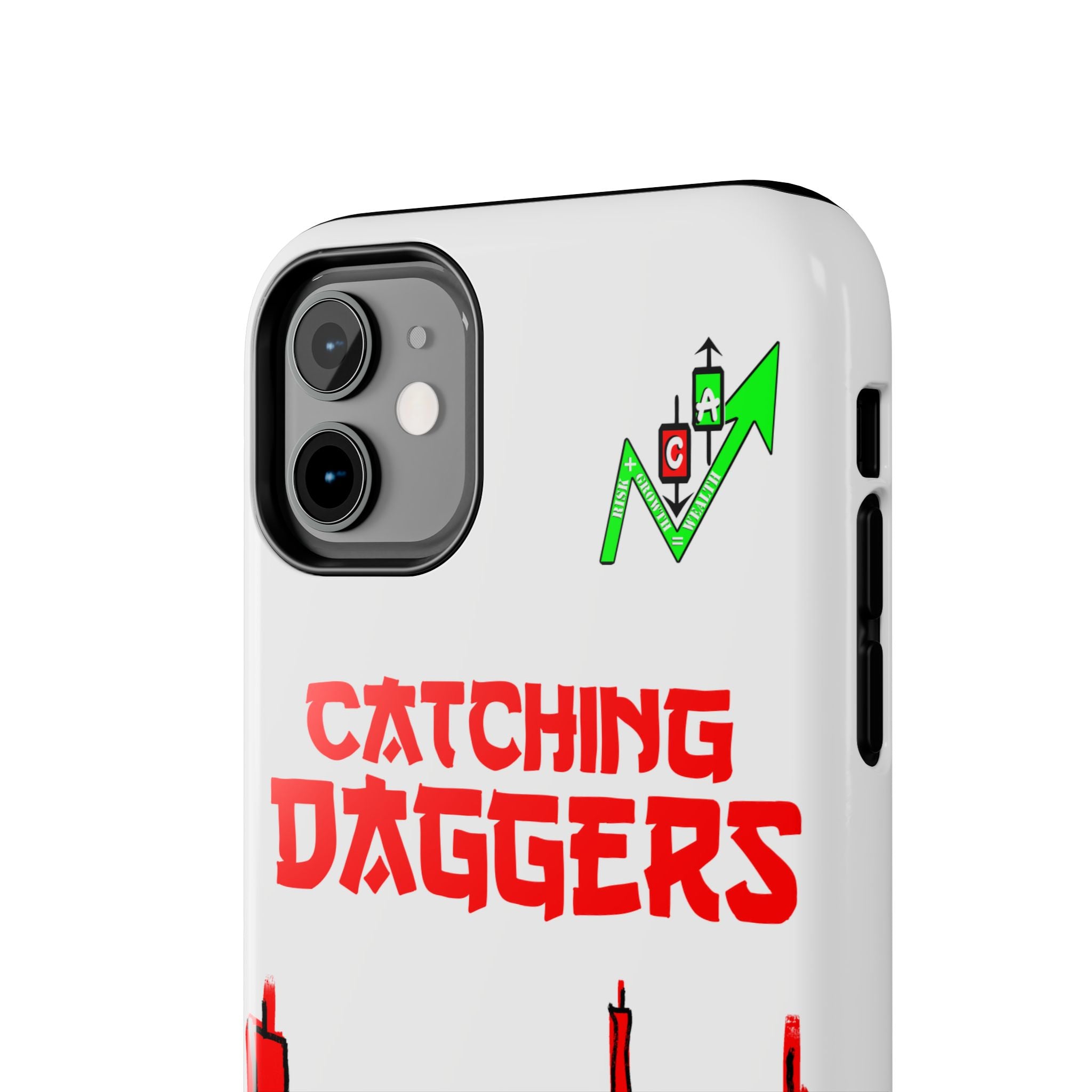 Catching Daggers Tough Phone Case — Crypt Apparel Graphic Protective Cover