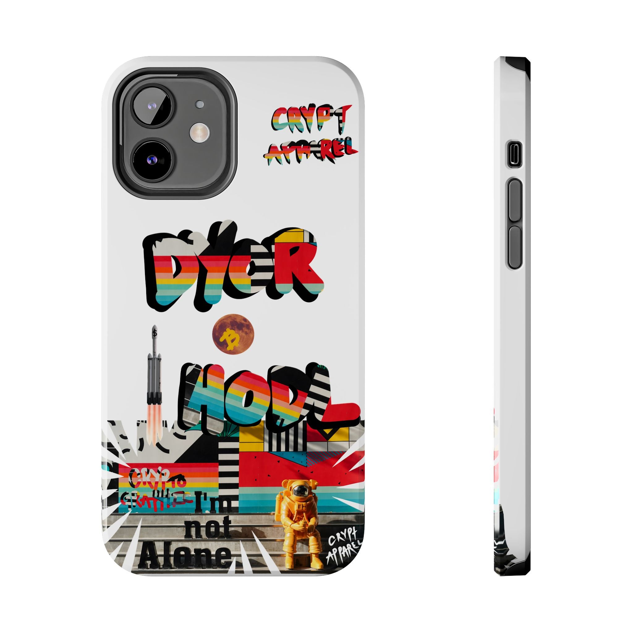 Urban Jungle Tough Phone Case — Crypt Apparel Collage Protective Cover