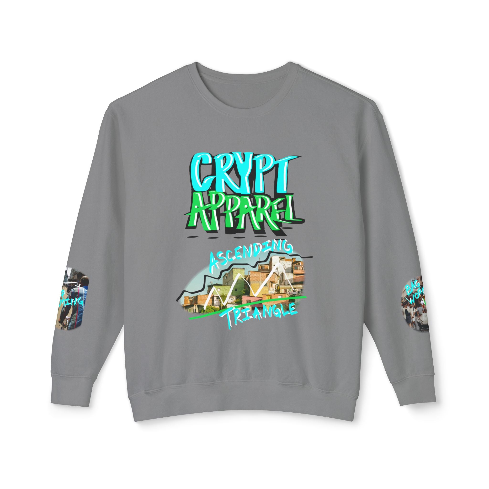 Natural Signals Crewneck Sweatshirt — Crypt Apparel Graphic Crewneck