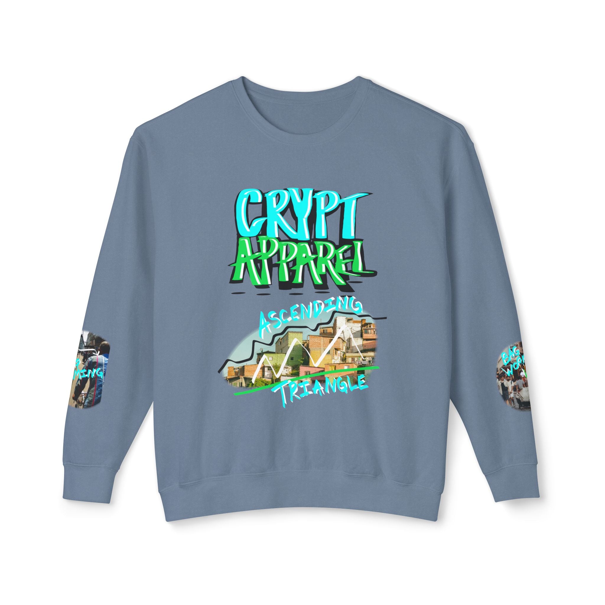 Natural Signals Crewneck Sweatshirt — Crypt Apparel Graphic Crewneck