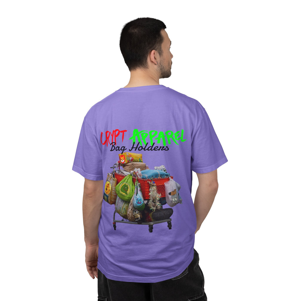 Bag Holders Crypto T-Shirt — 'Crypt Apparel' Graphic Tee