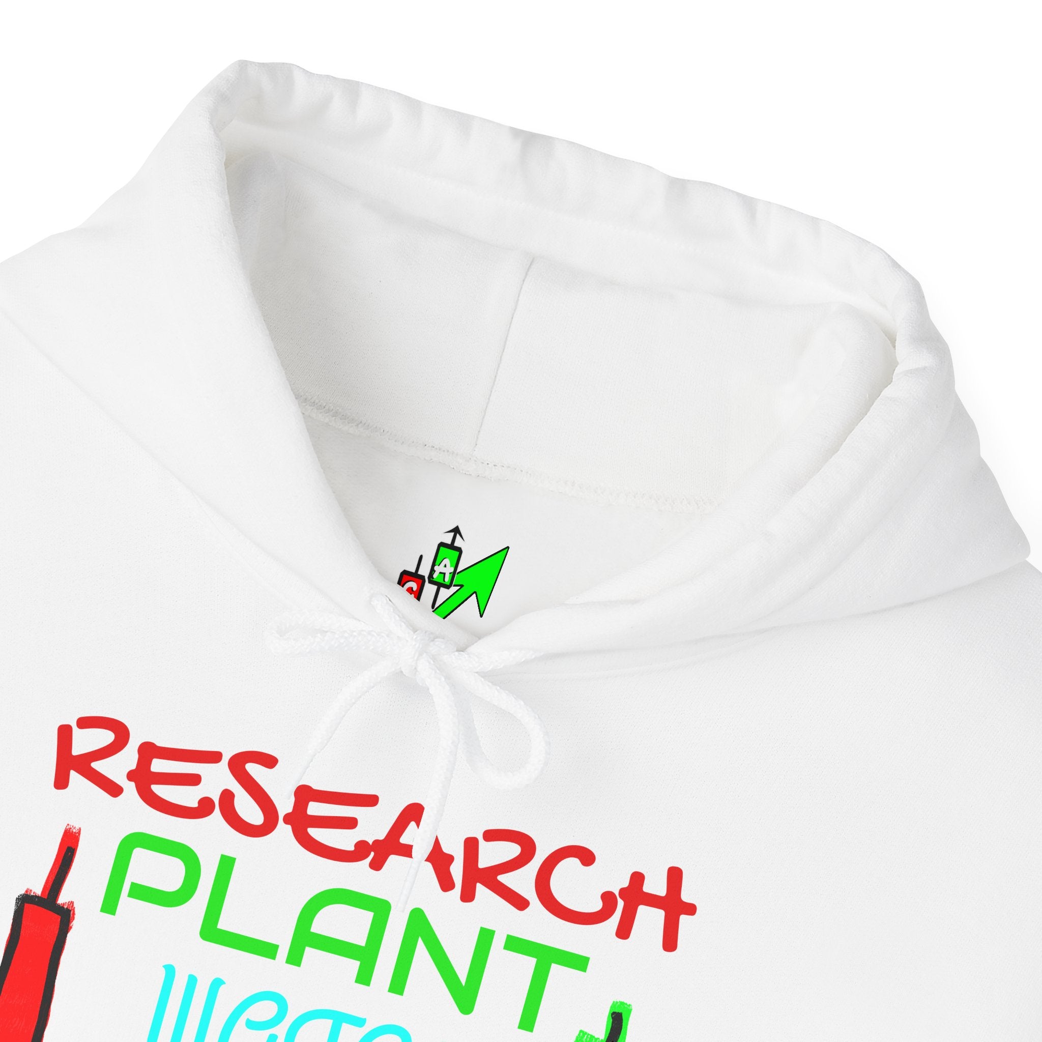 Growing Candles Crypto Hoodie | Crypt Apparel Nurturing Charts