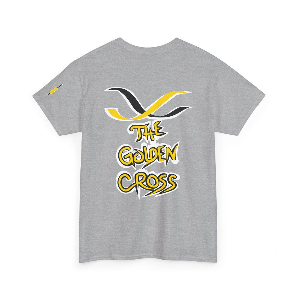 Golden Cross Bull Market Tee — "Crypt Apparel" Crypto Trading Stock Trading T-Shirt