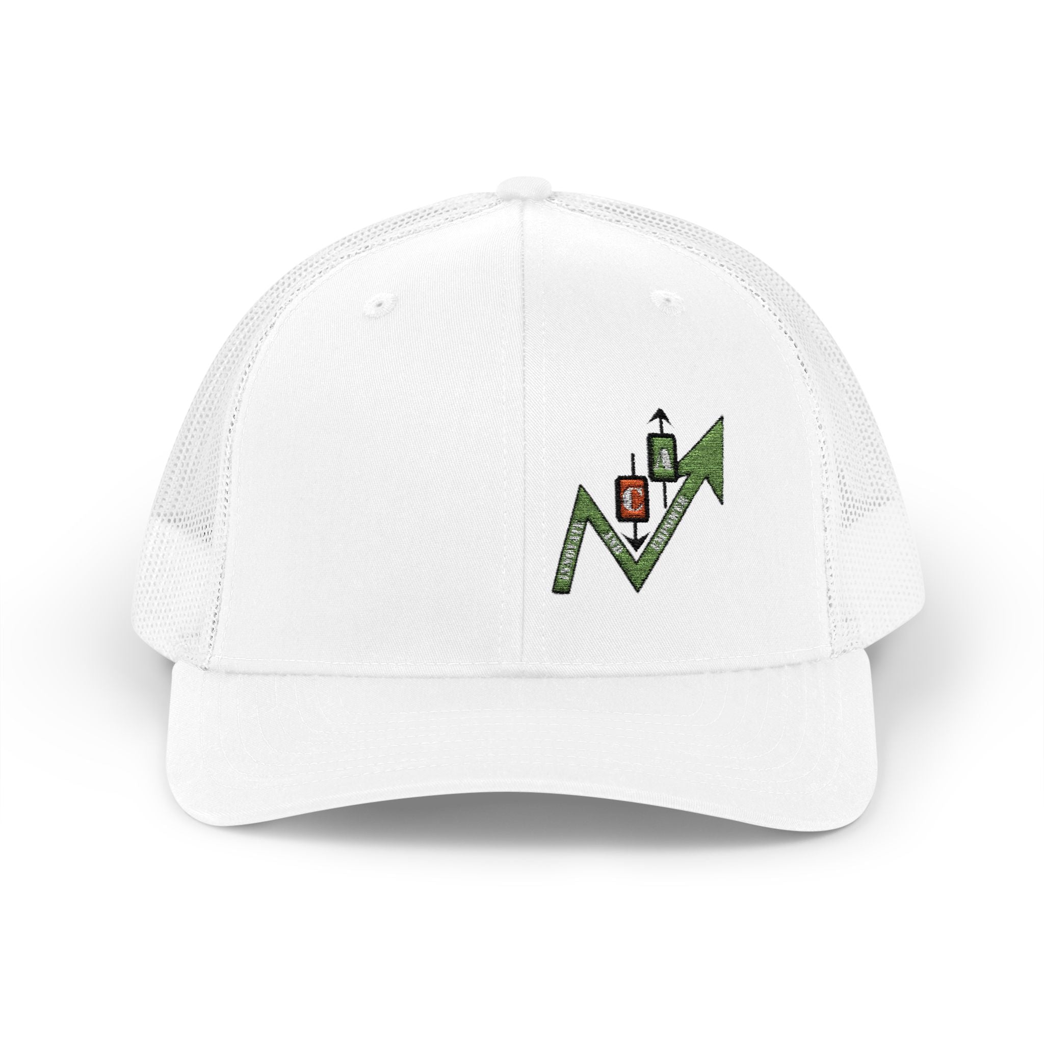 Crypt Apparel Arrow Logo Snapback Cap – Stock Market Trader Trucker Hat