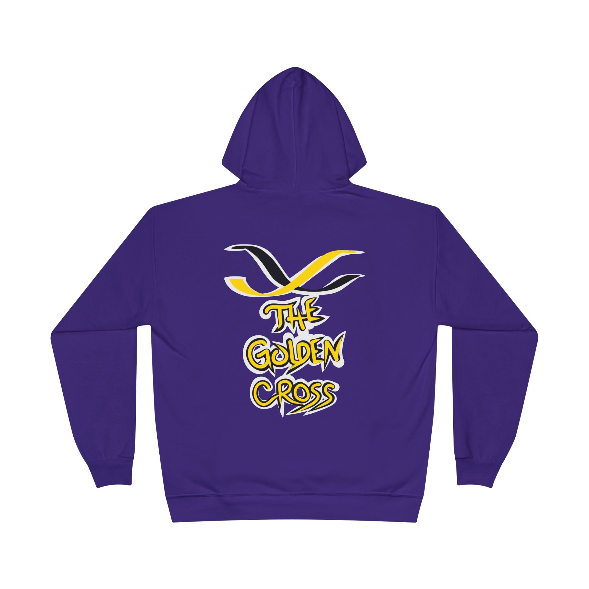 Golden Cross Bull Market Hoodie — 'Crypt Apparel' Crypto Trading Graphic Pullover