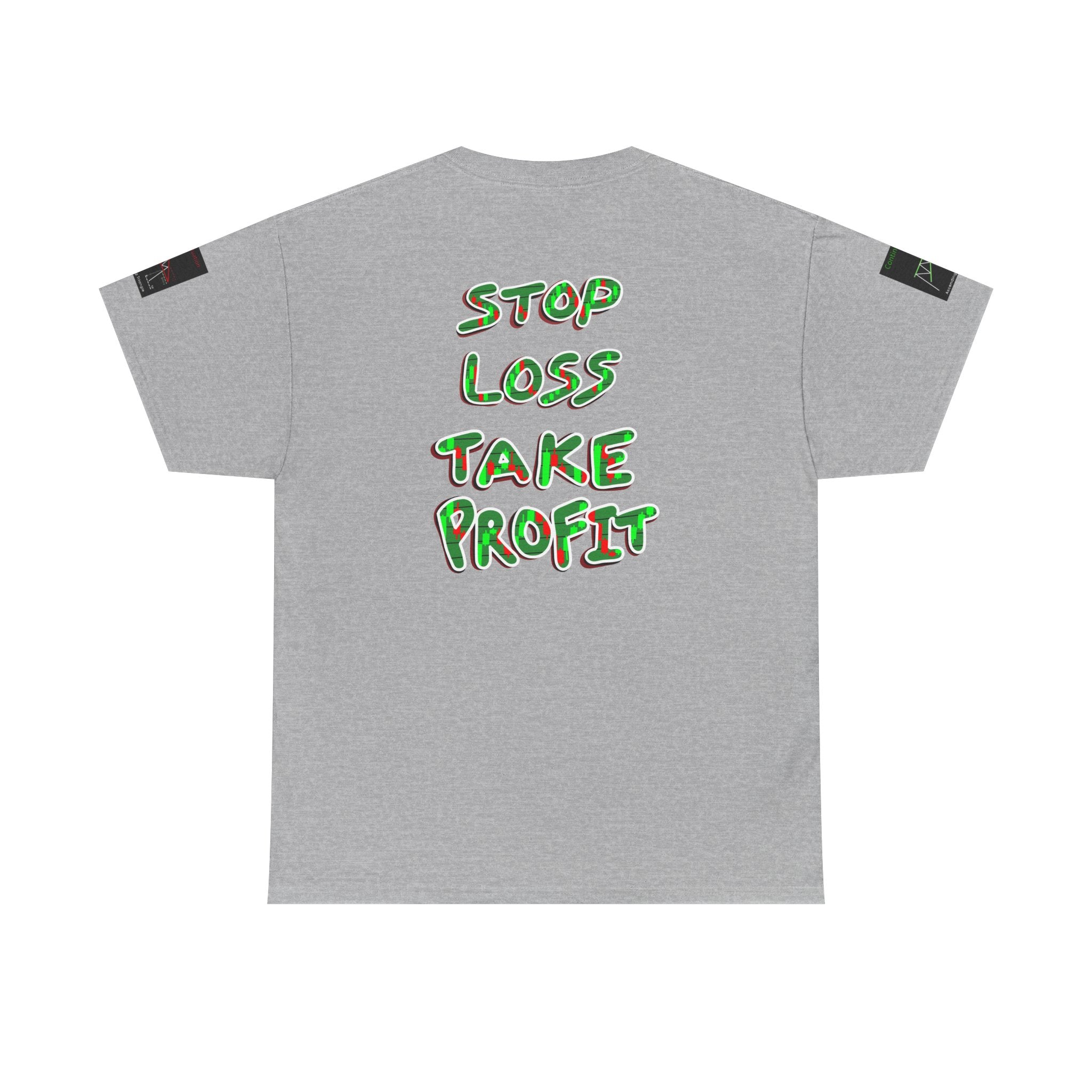 Charted Tee — "Crypt Apparel" Trading Chart Shirt