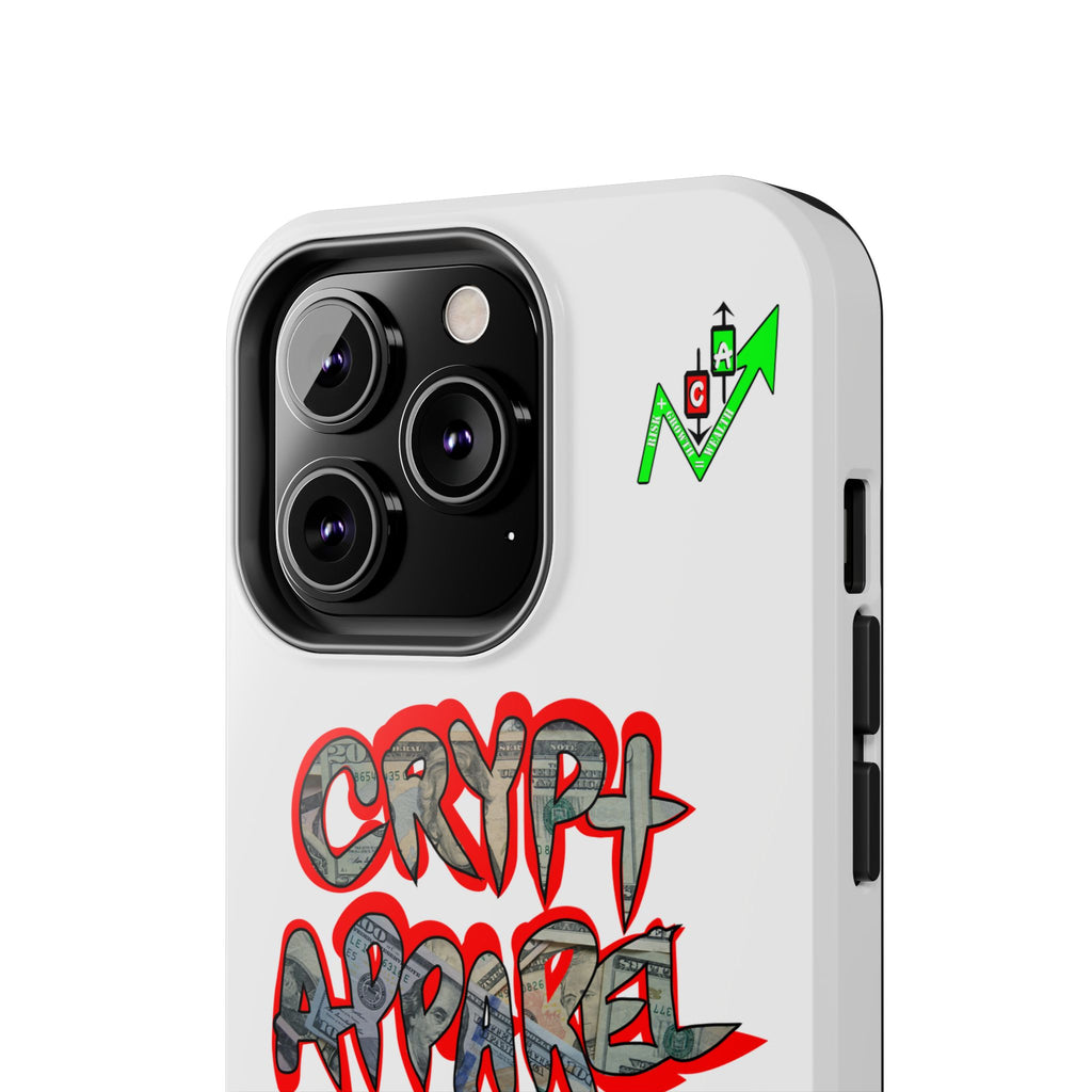 DEFY with DEFI Tough Phone Case — "Crypt Apparel: "Money" Graffiti Crypto Design