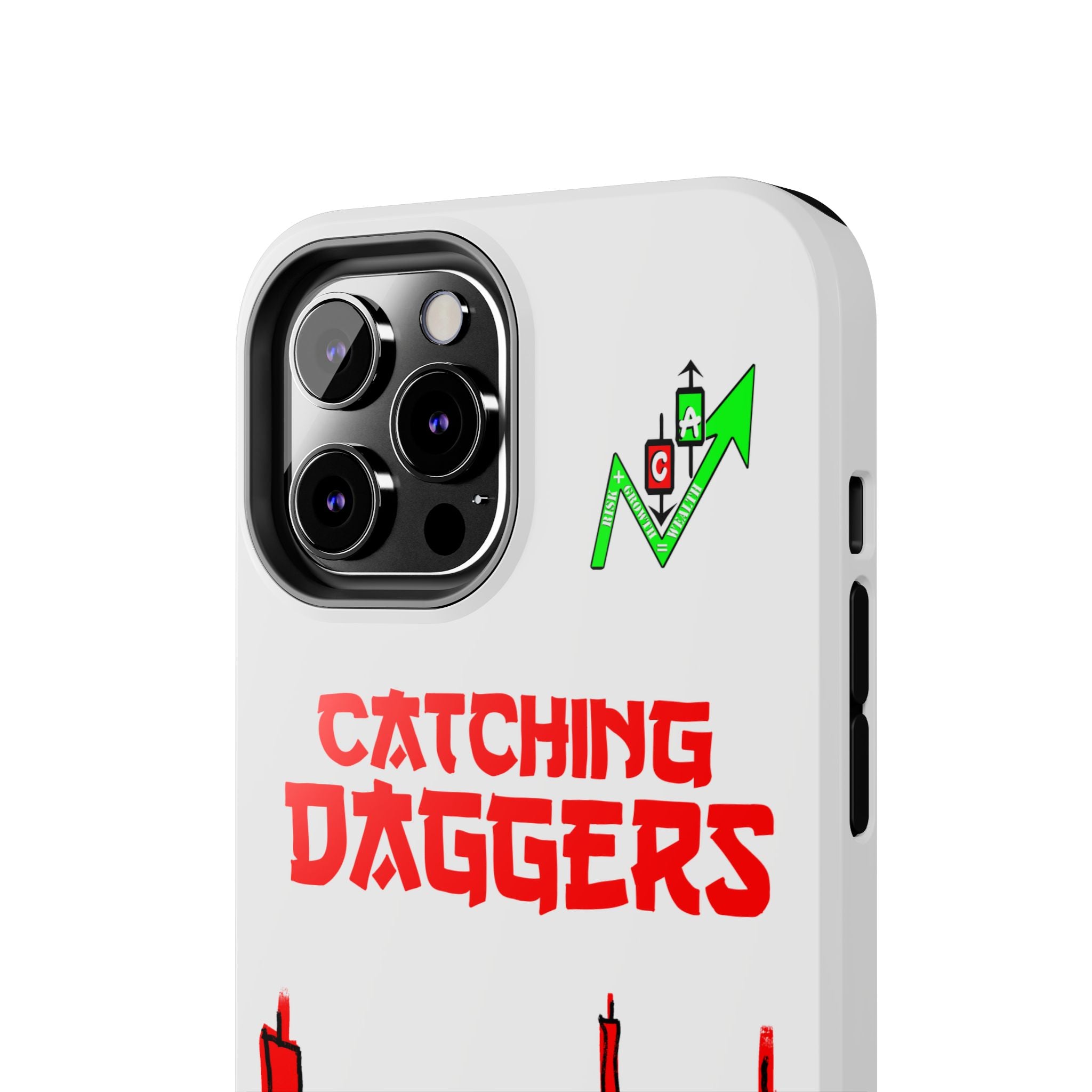 Catching Daggers Tough Phone Case — Crypt Apparel Graphic Protective Cover