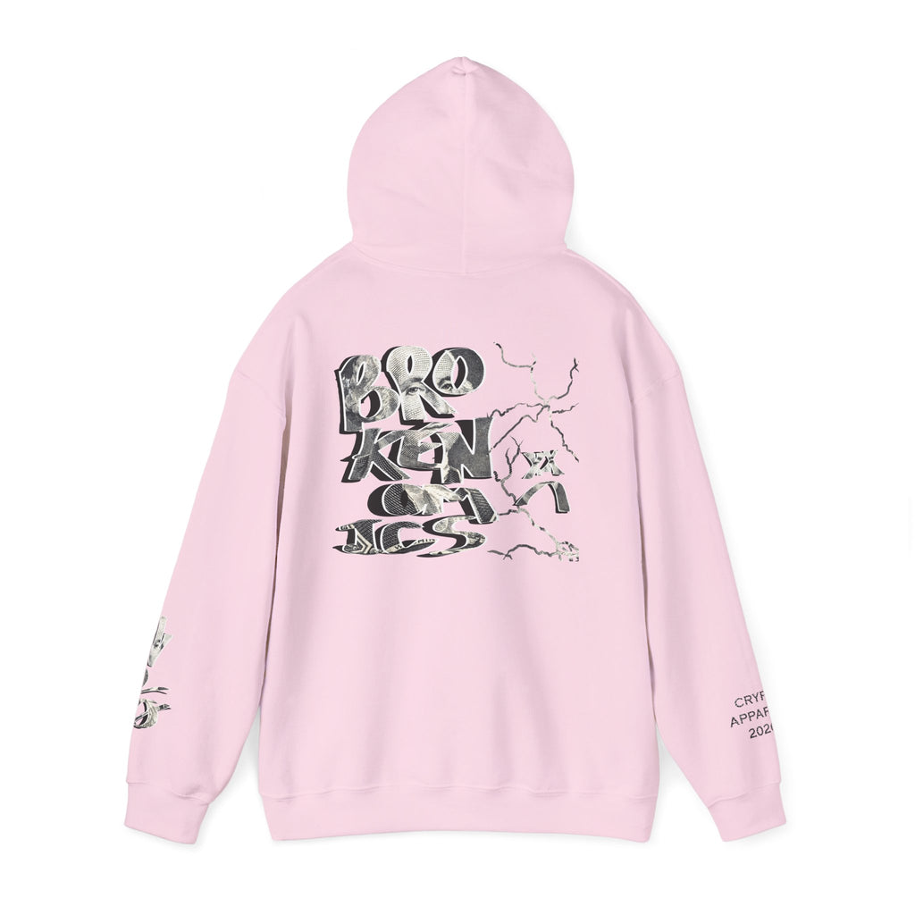 Brokenomics Crypto Hoodie — Straight to Zero trading sweatshirt "Crypt Apparel"