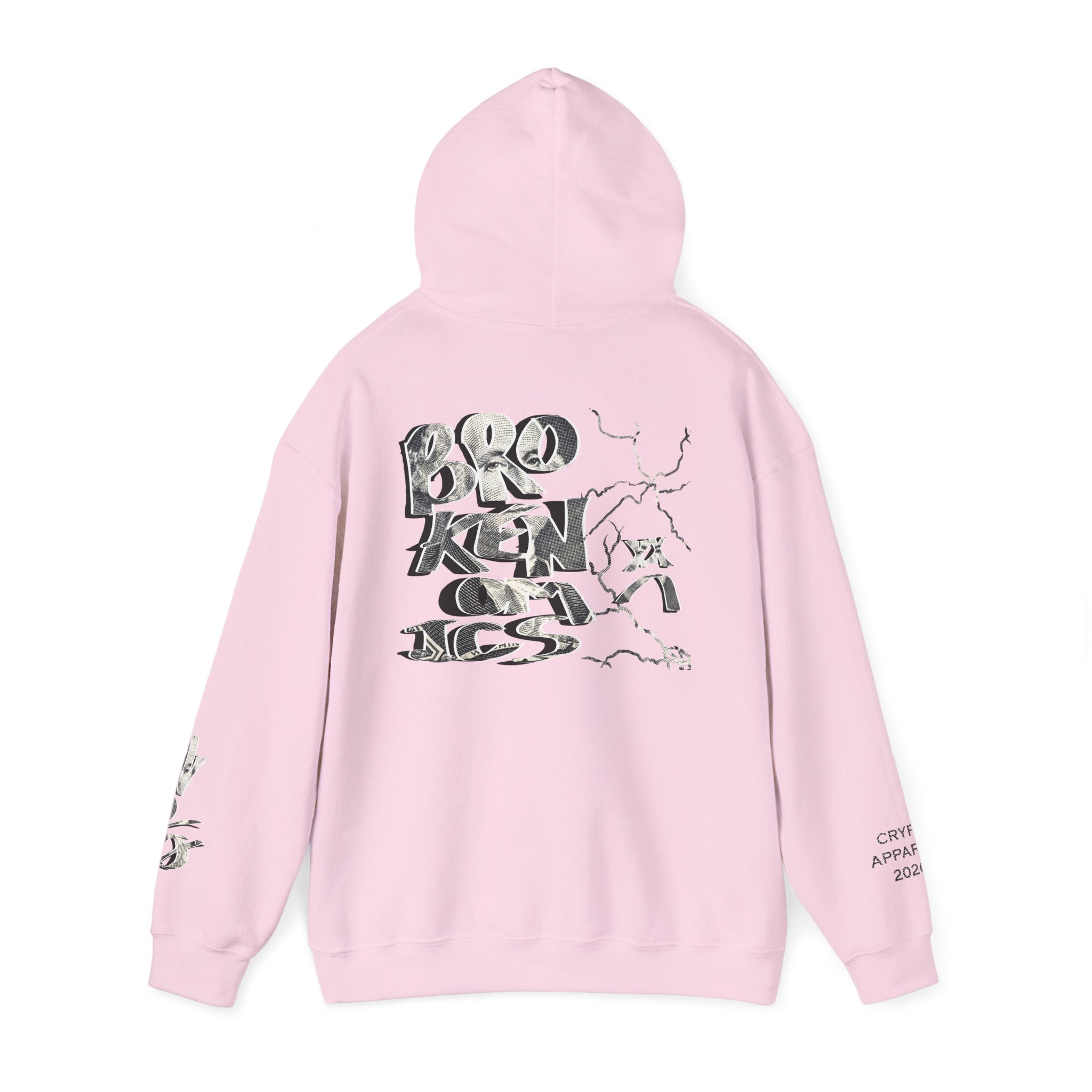 Brokenomics Crypto Hoodie — Straight to Zero trading sweatshirt "Crypt Apparel"