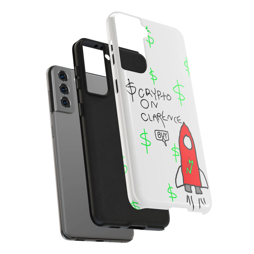 Crypto On Clarence Phone Case — Crypt Apparel Degen Design