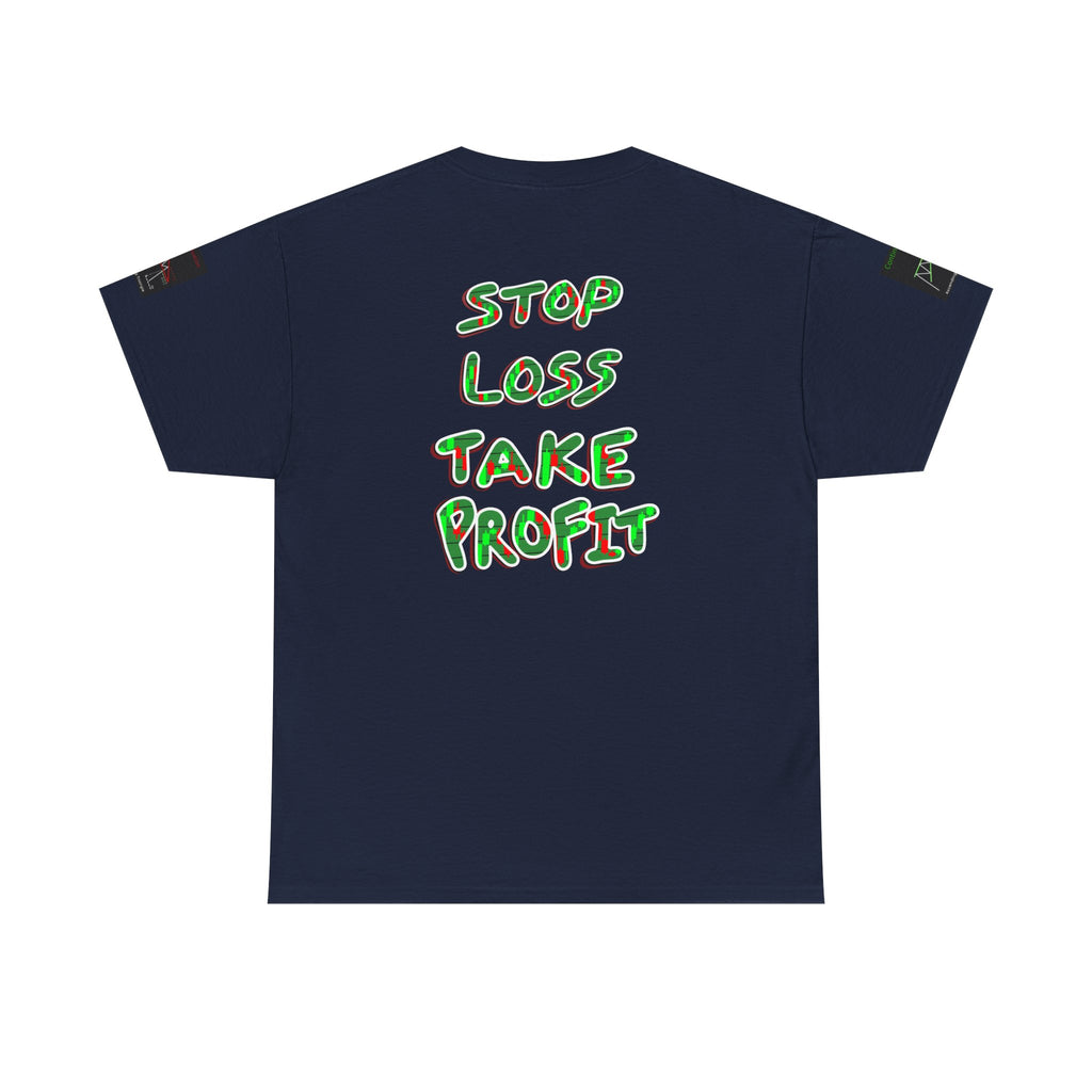 Charted Tee — "Crypt Apparel" Trading Chart Shirt