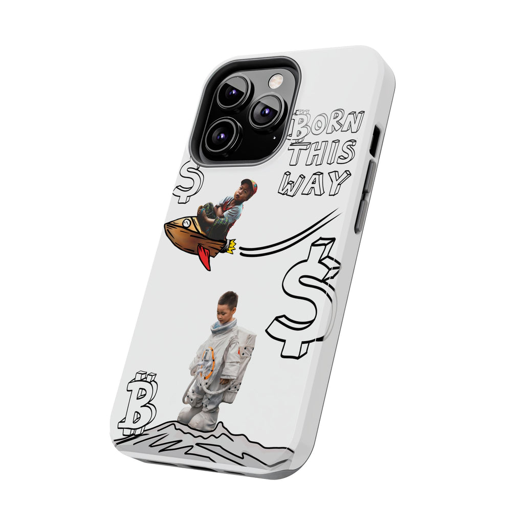 Born This Way Phone Case — "Crypt Apparel" Crypto Protective Case