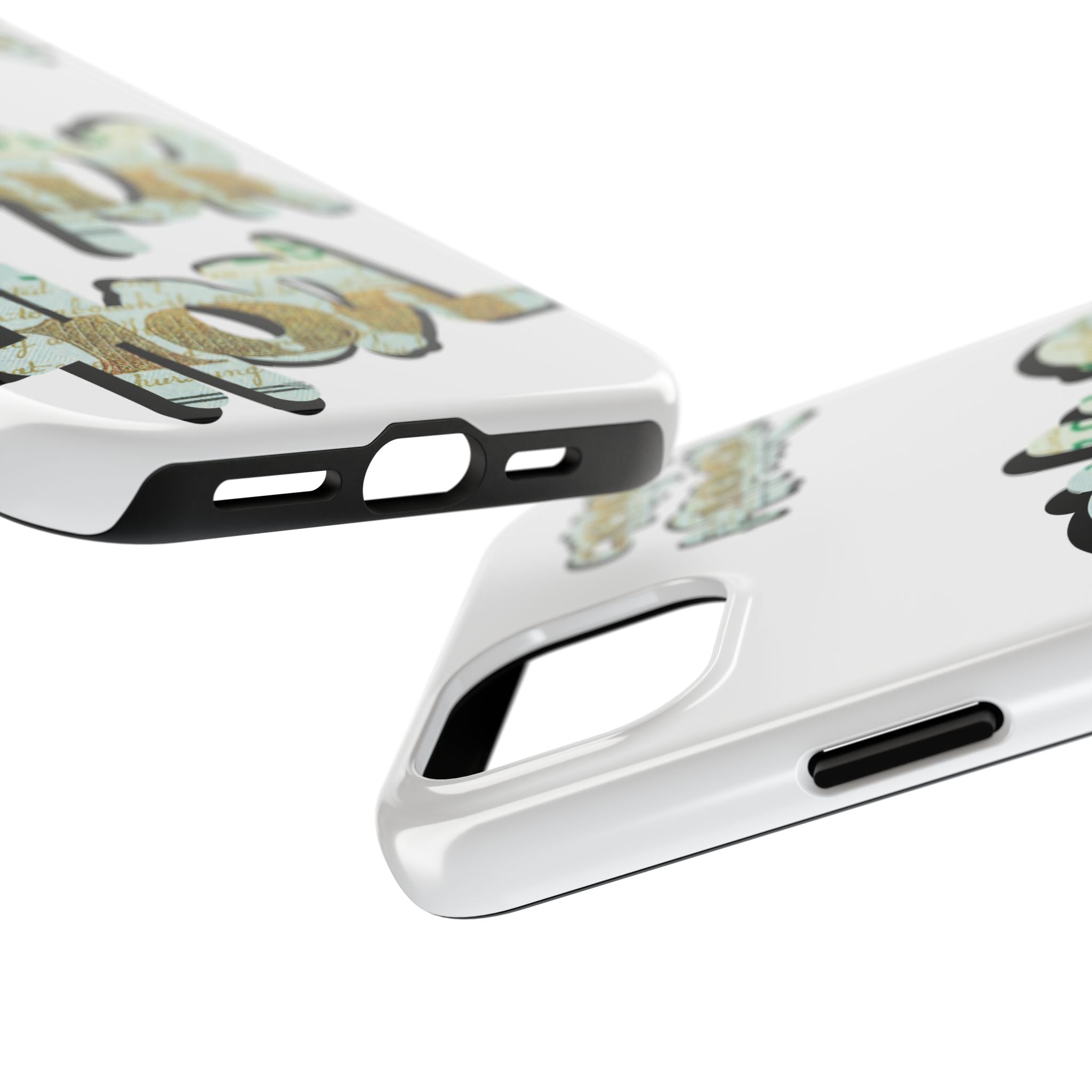Tough Phone Case — Vintage Money Graffiti "Paper Hodl" Design