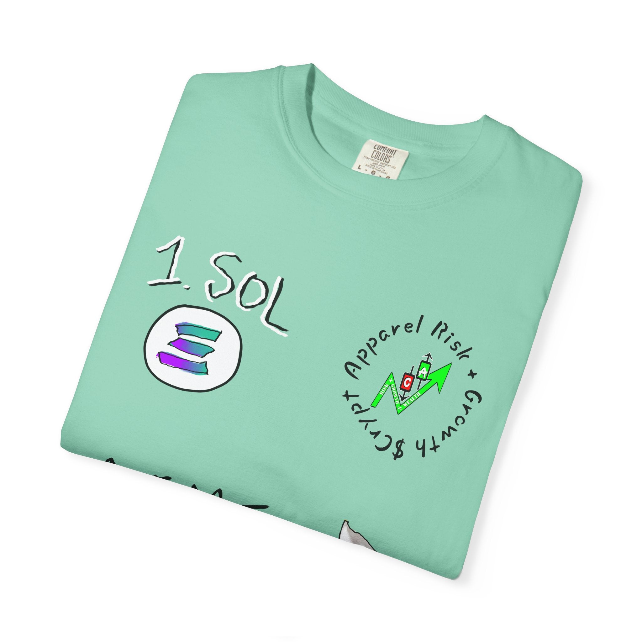 Crypto Meme T-Shirt — 'Meme Coin' Hand-Drawn Crypto Art Tee