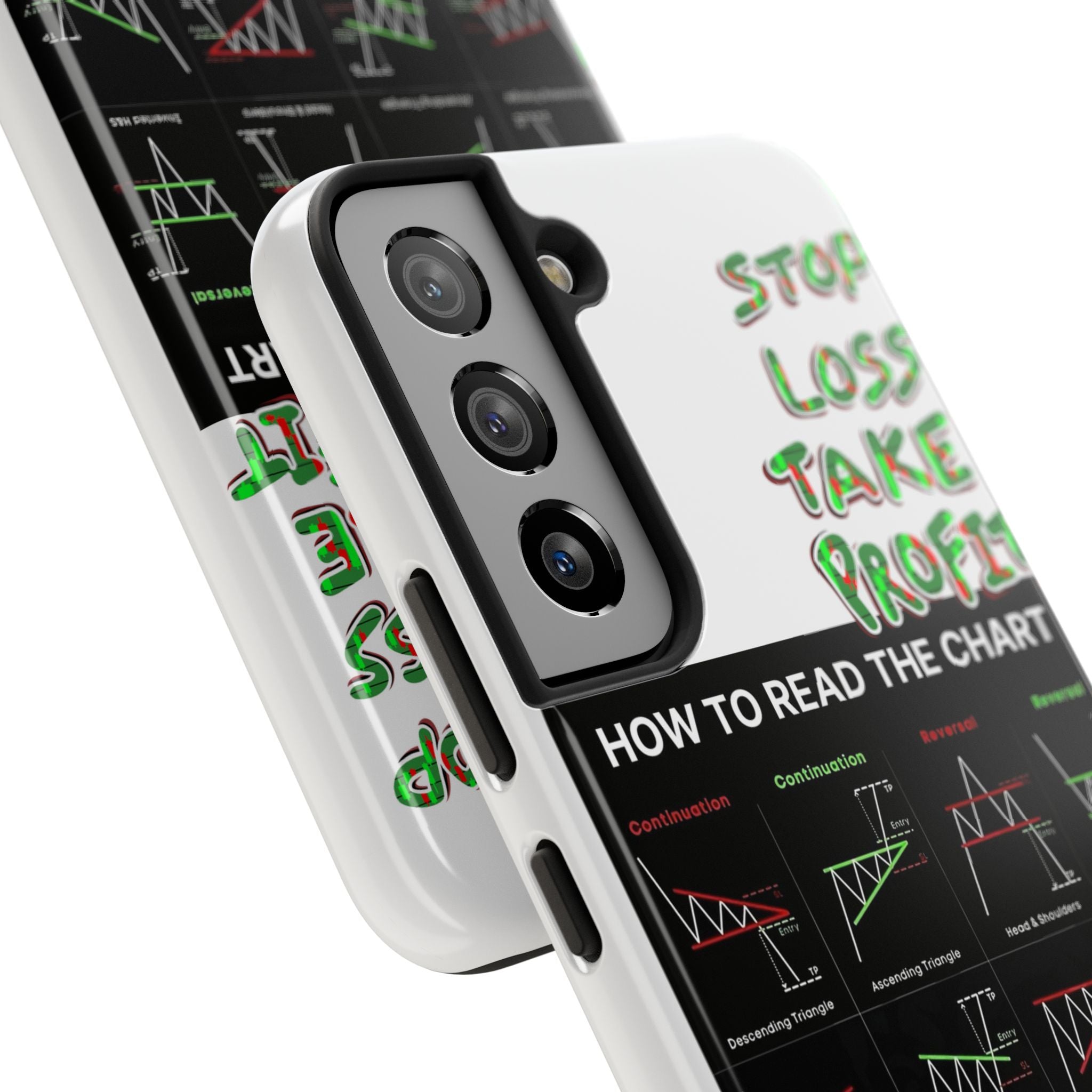 Charted Tough Phone Case — “Crypt Apparel” Trading Chart Guide