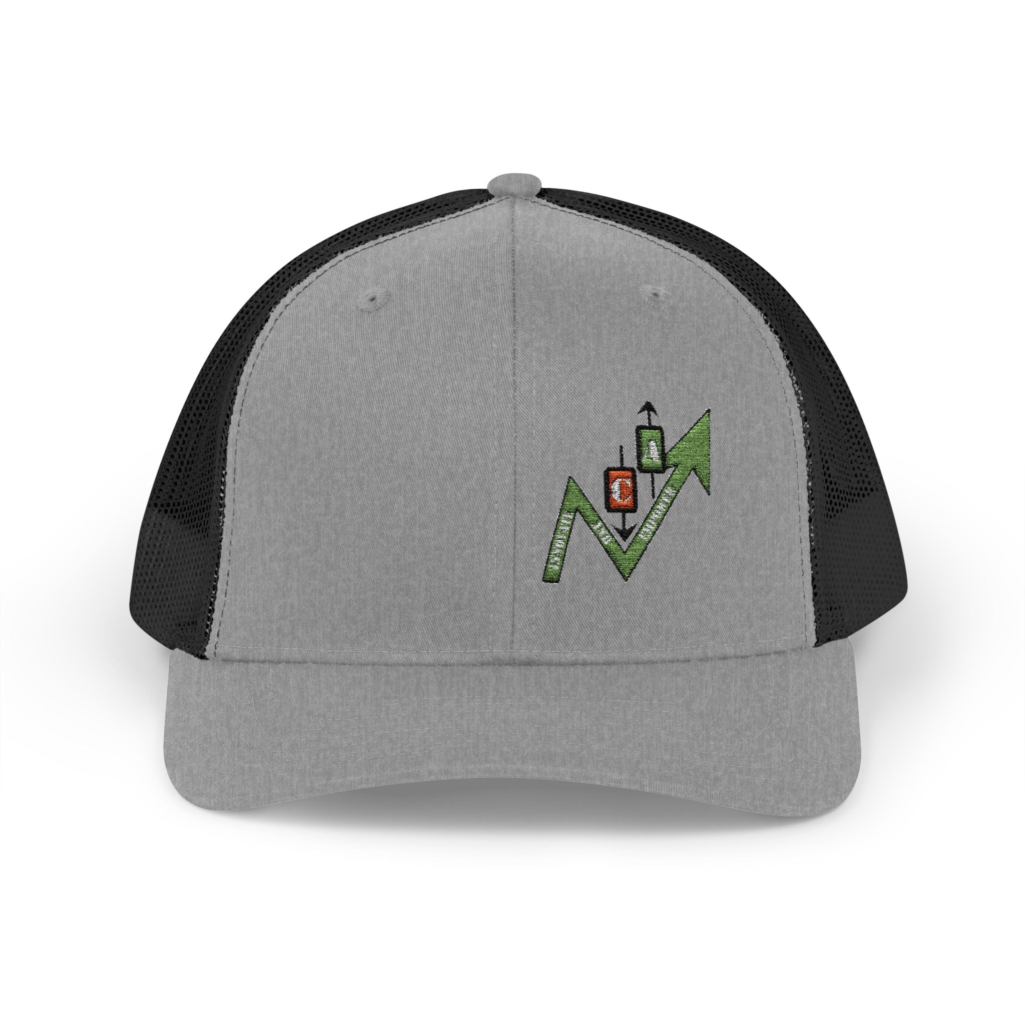 Crypt Apparel Arrow Logo Snapback Cap – Stock Market Trader Trucker Hat