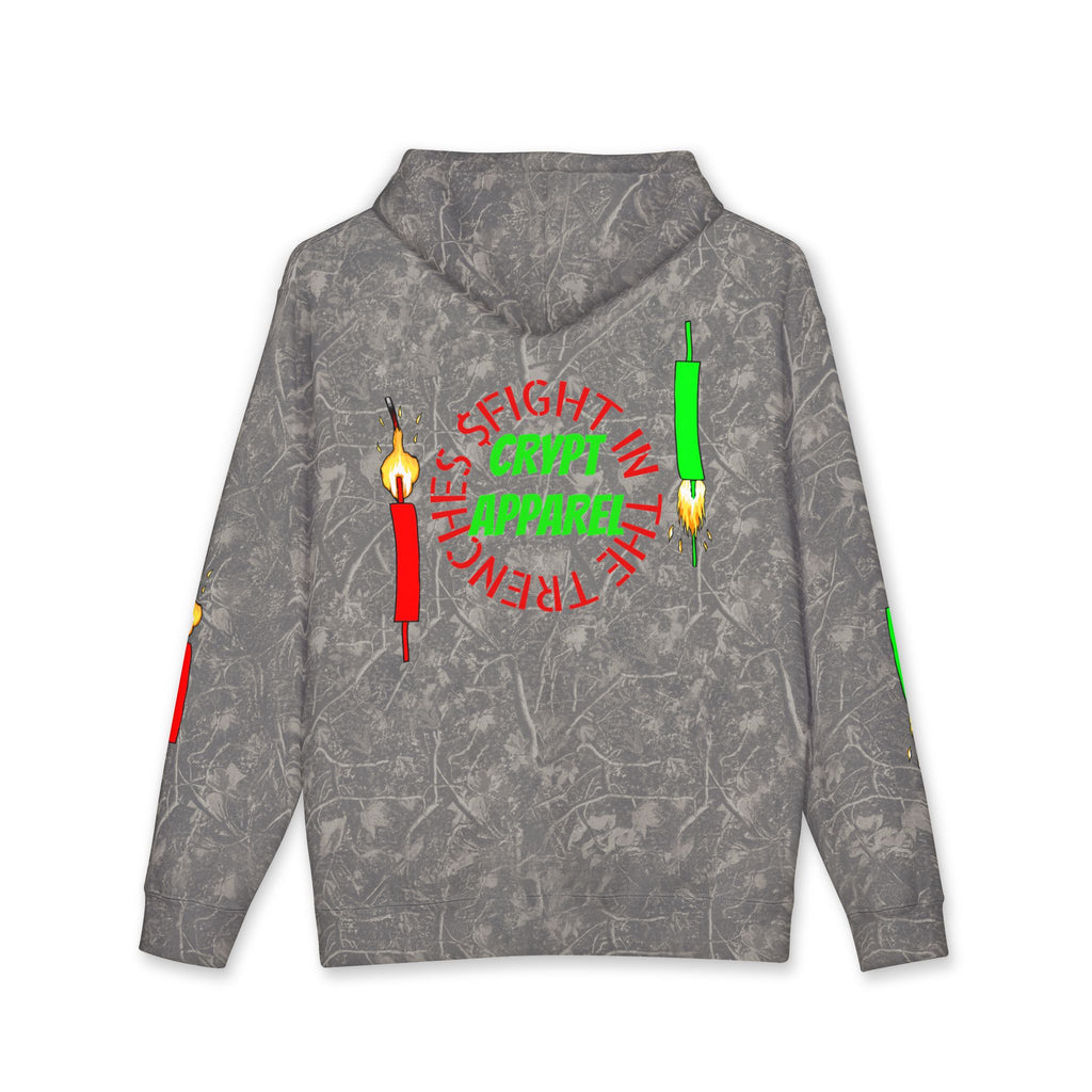 The Trenches Hoodie — 'Crypt Apparel' Graphic Hooded Sweatshirt