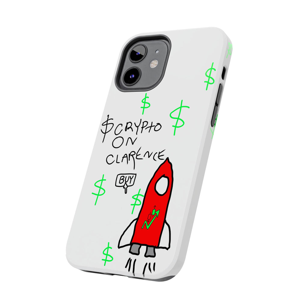 Crypto On Clarence Phone Case — Crypt Apparel Degen Design