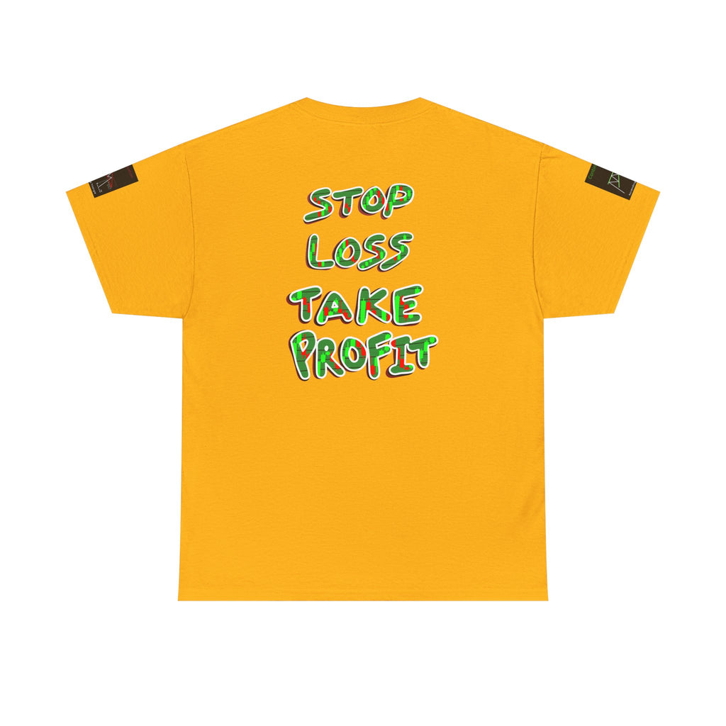 Charted Tee — "Crypt Apparel" Trading Chart Shirt