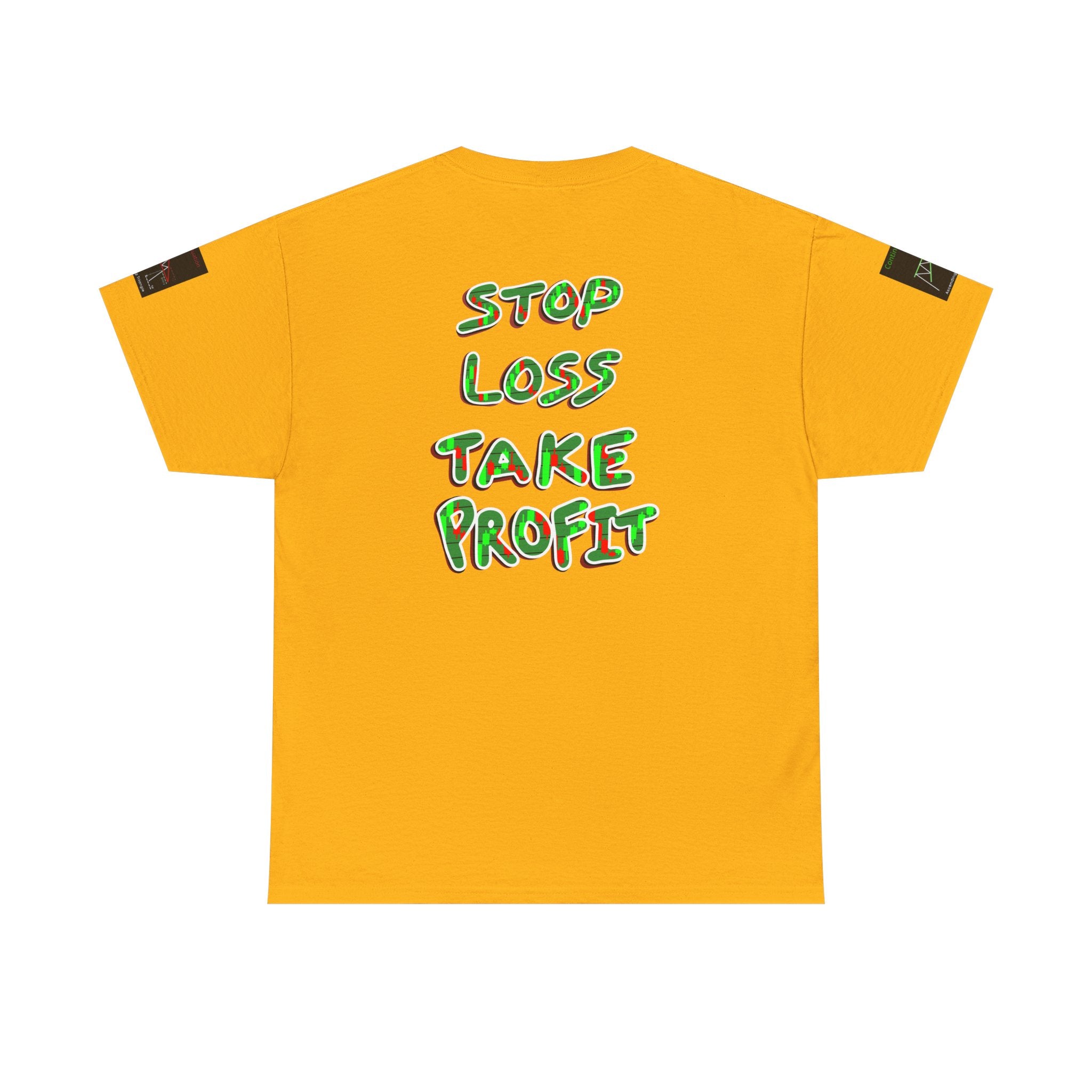 Charted Tee — "Crypt Apparel" Trading Chart Shirt