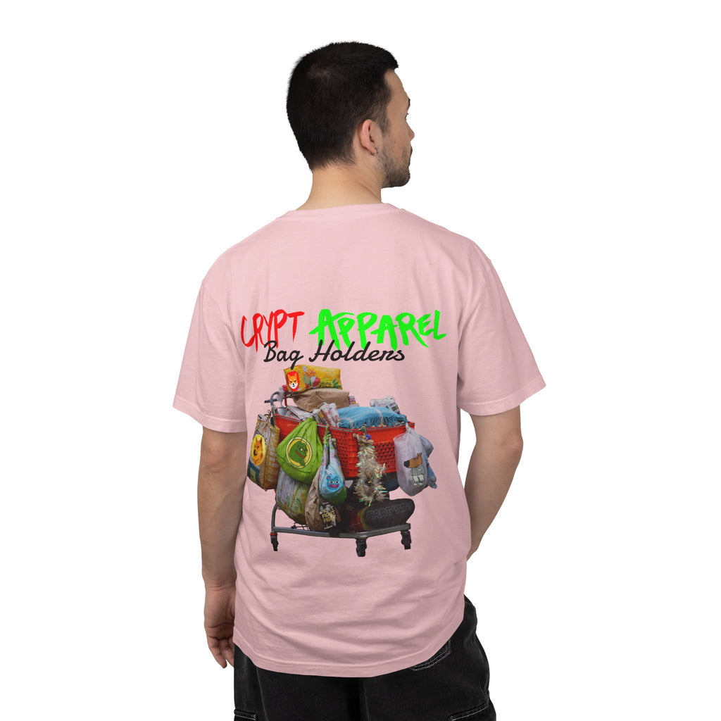 Bag Holders Crypto T-Shirt — 'Crypt Apparel' Graphic Tee
