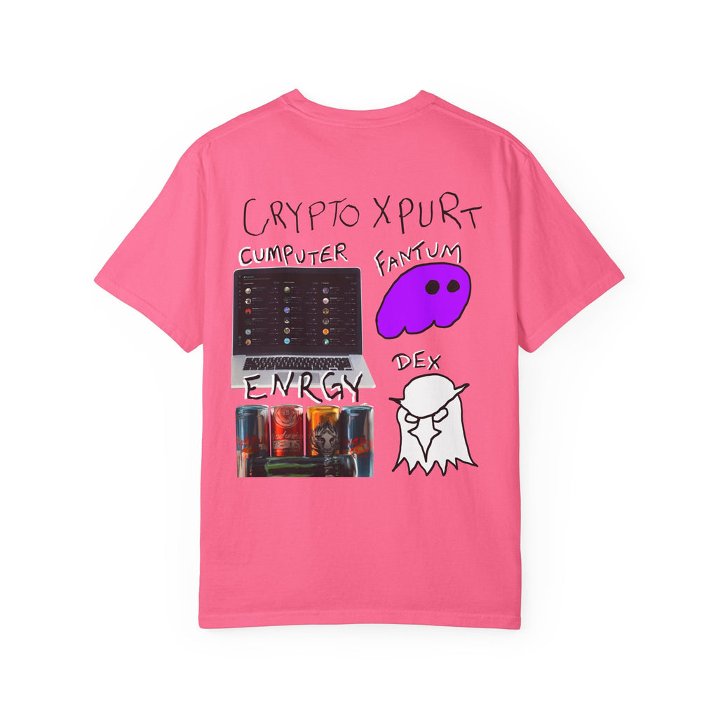 Crypto Meme T-Shirt — 'Meme Coin' Hand-Drawn Crypto Art Tee