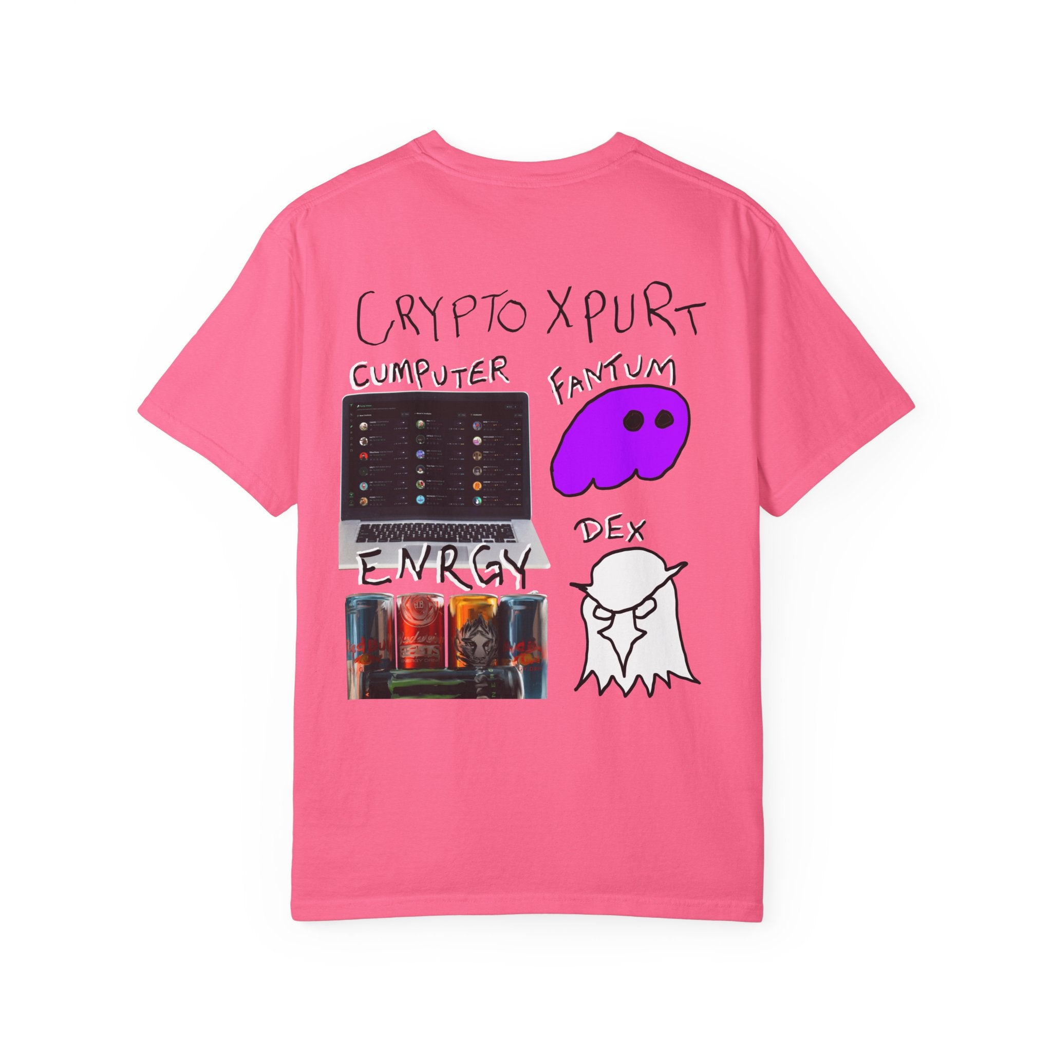 Crypto Meme T-Shirt — 'Meme Coin' Hand-Drawn Crypto Art Tee