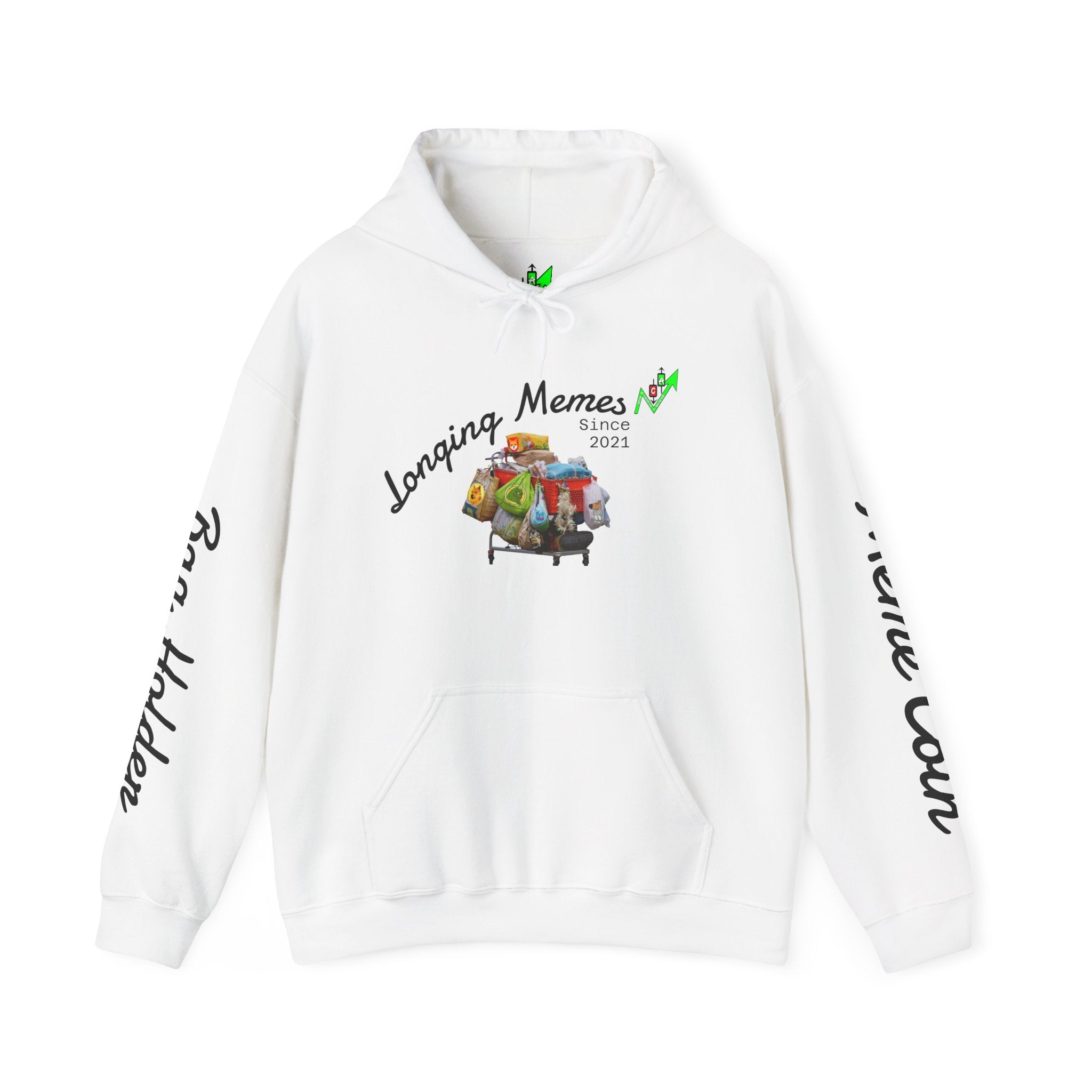 Bag Holders Meme Coin Crypto Hoodie — 'Crypt Apparel' Meme Coin Art