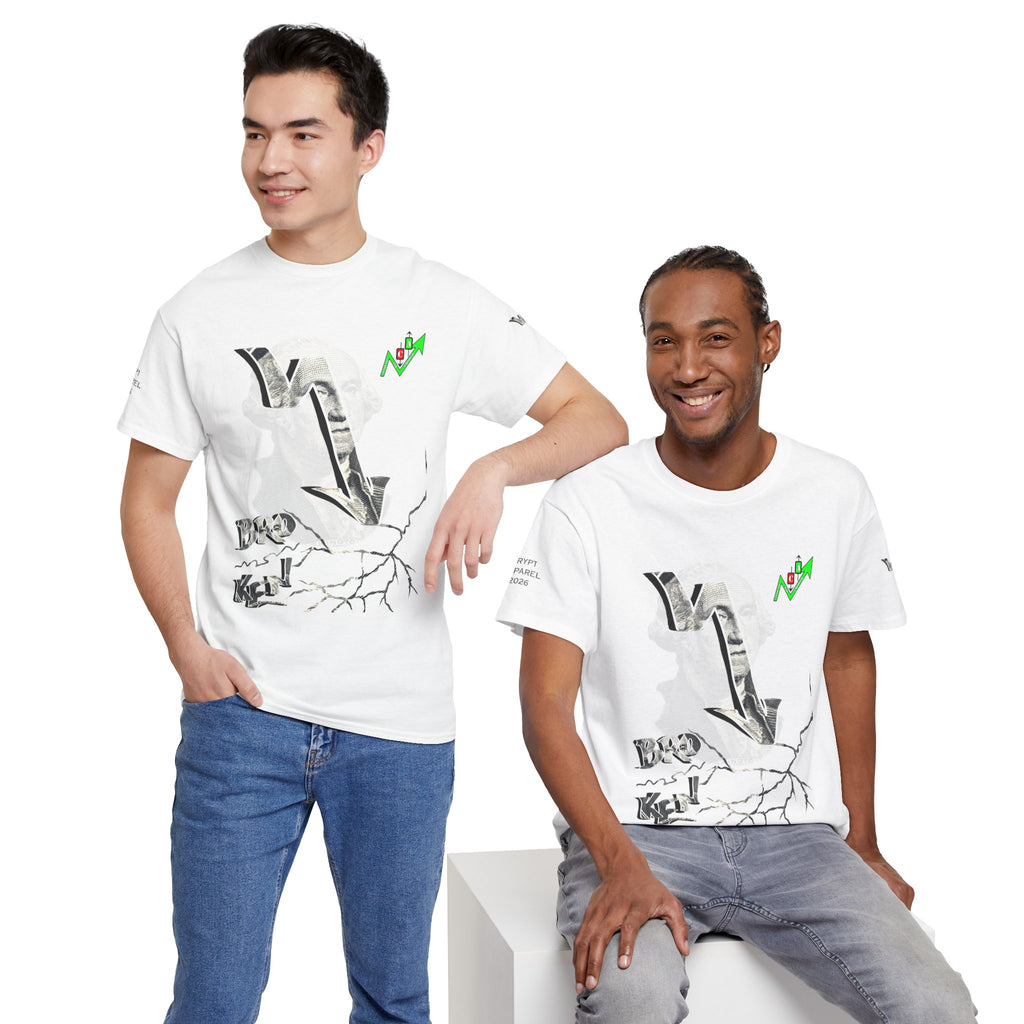 Brokenomics Crypto Graphic Tee — Straight to Zero trading tee "Crypt Apparel"